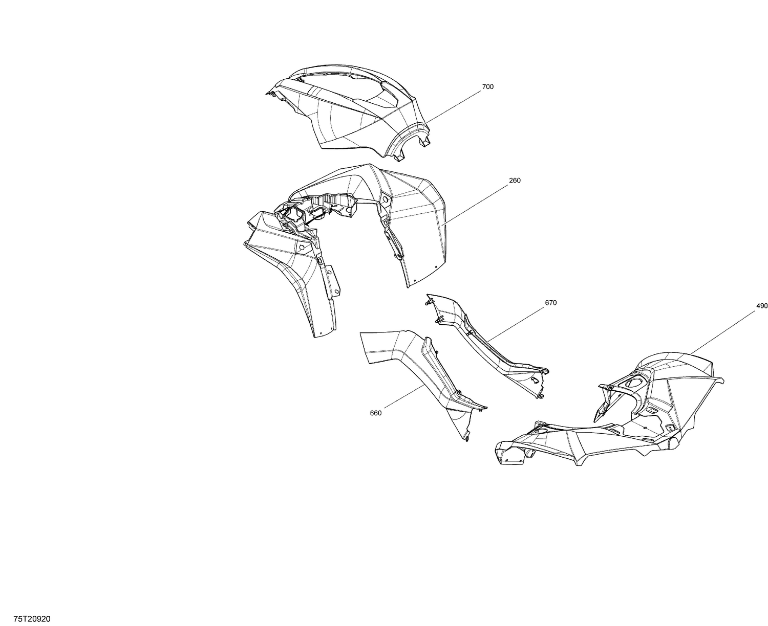 09- Fender Kit - STD Sunbusrt Yellow