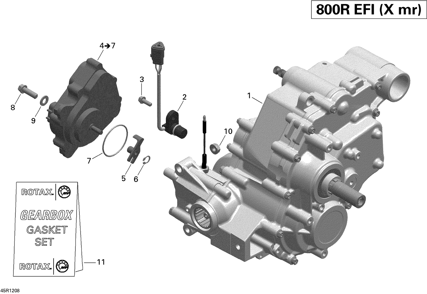 01- Gear Box Assy and 4x4 Actuator