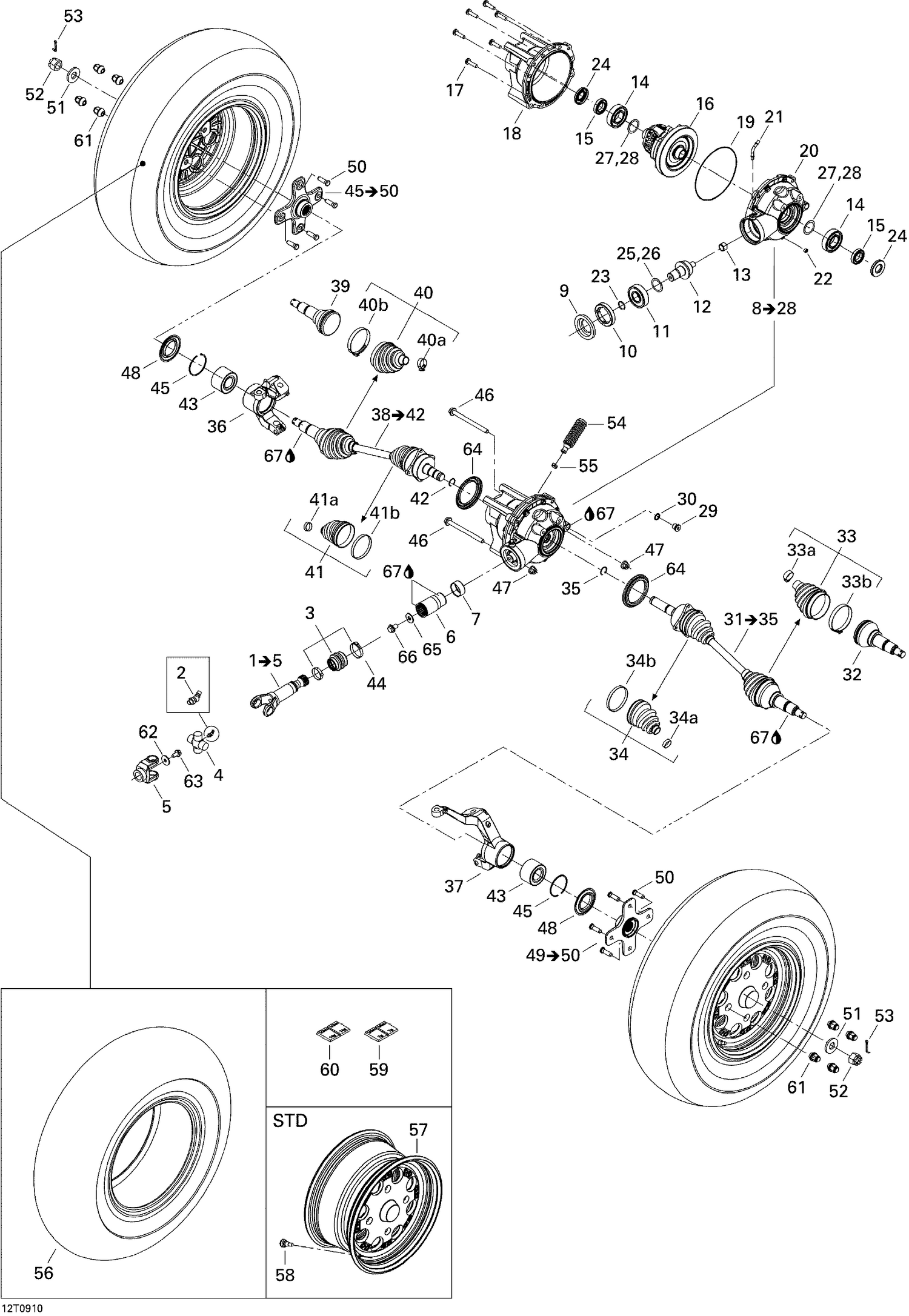 07- Drive System, Front