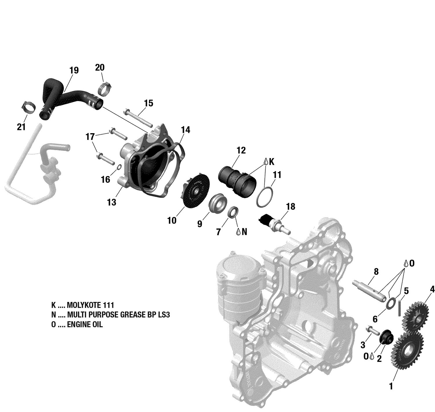01- Engine Cooling 900 HO