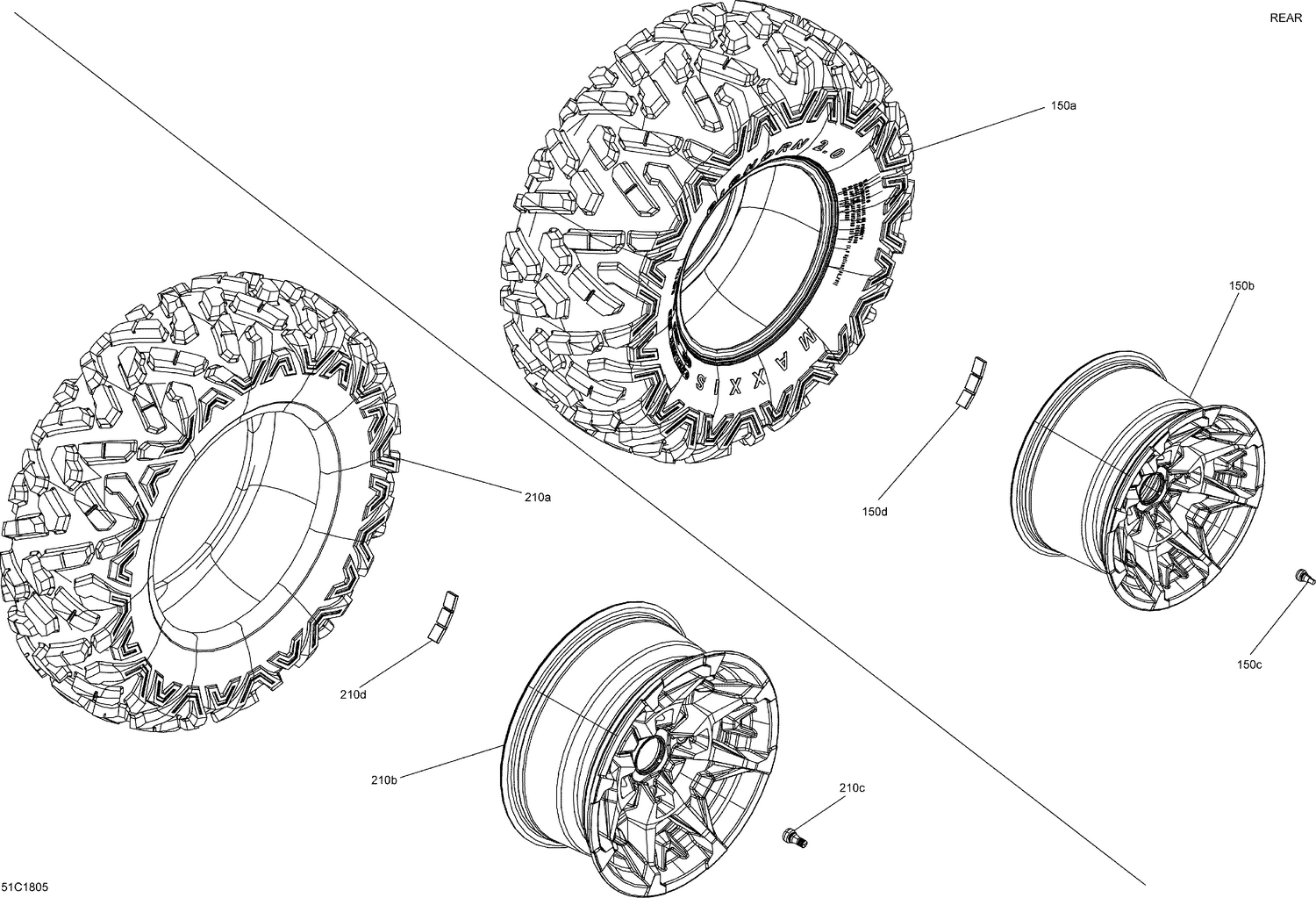 07- Wheels And Tires Commander - Package XT