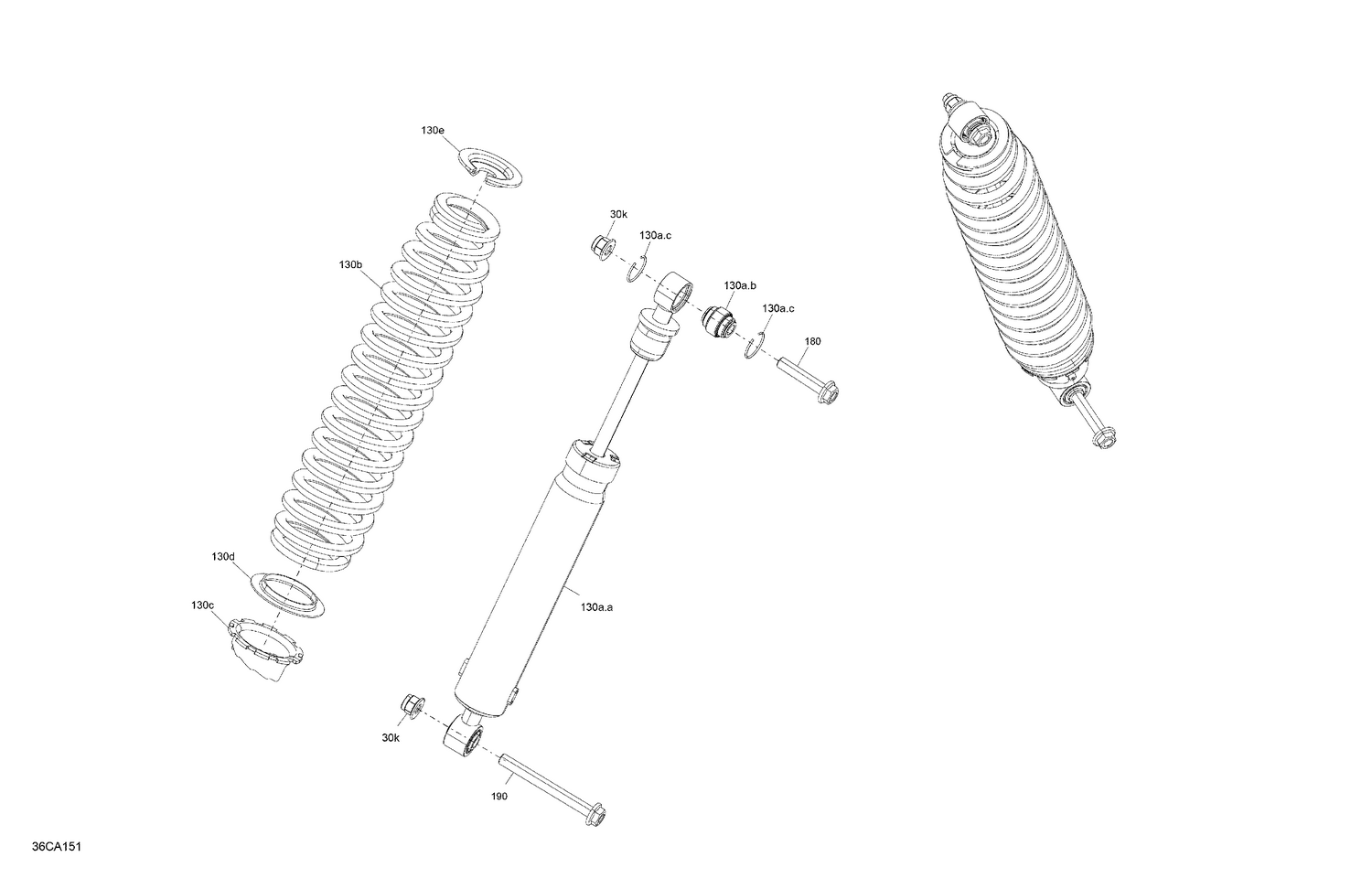 05- Suspension - Rear Shocks - XT