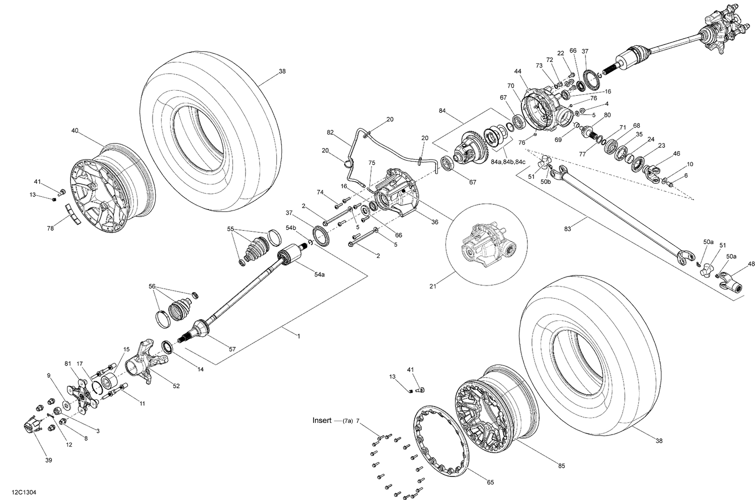 07- Drive System, Front