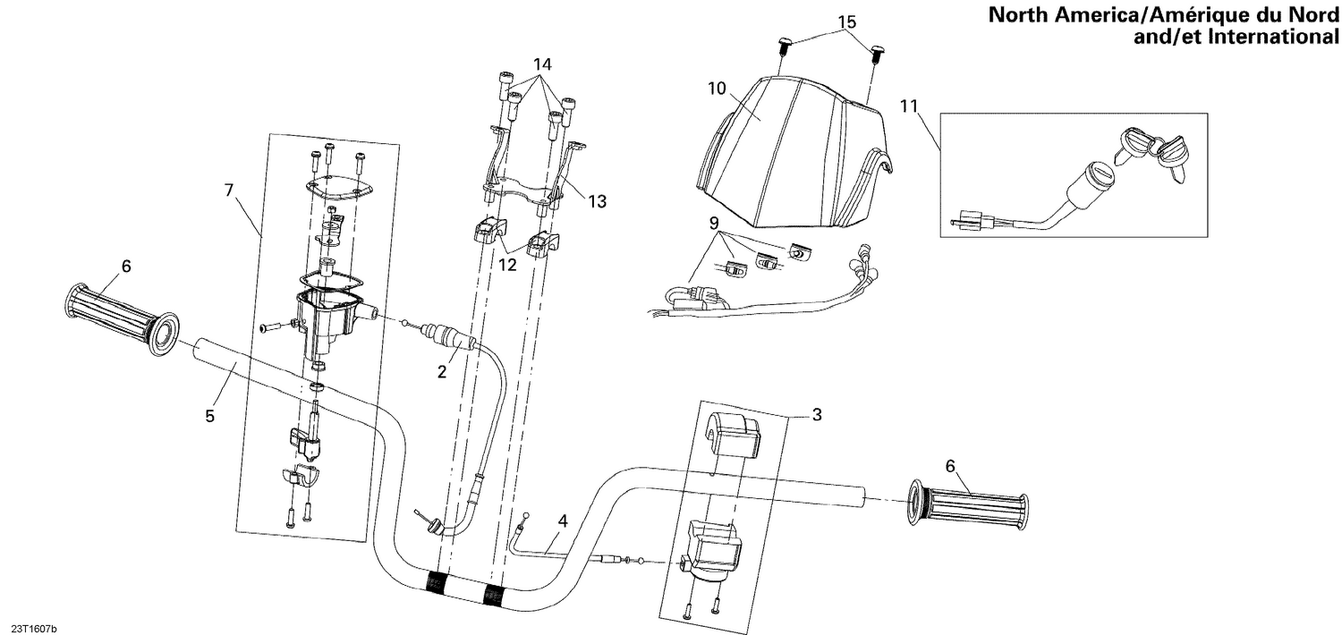 07- Handlebar North America, International