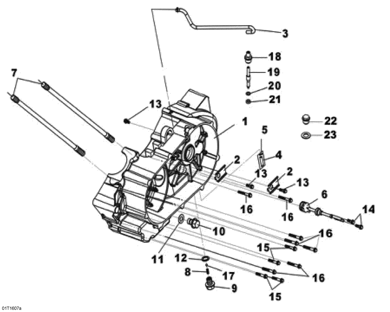 01- Left Crankcase Half