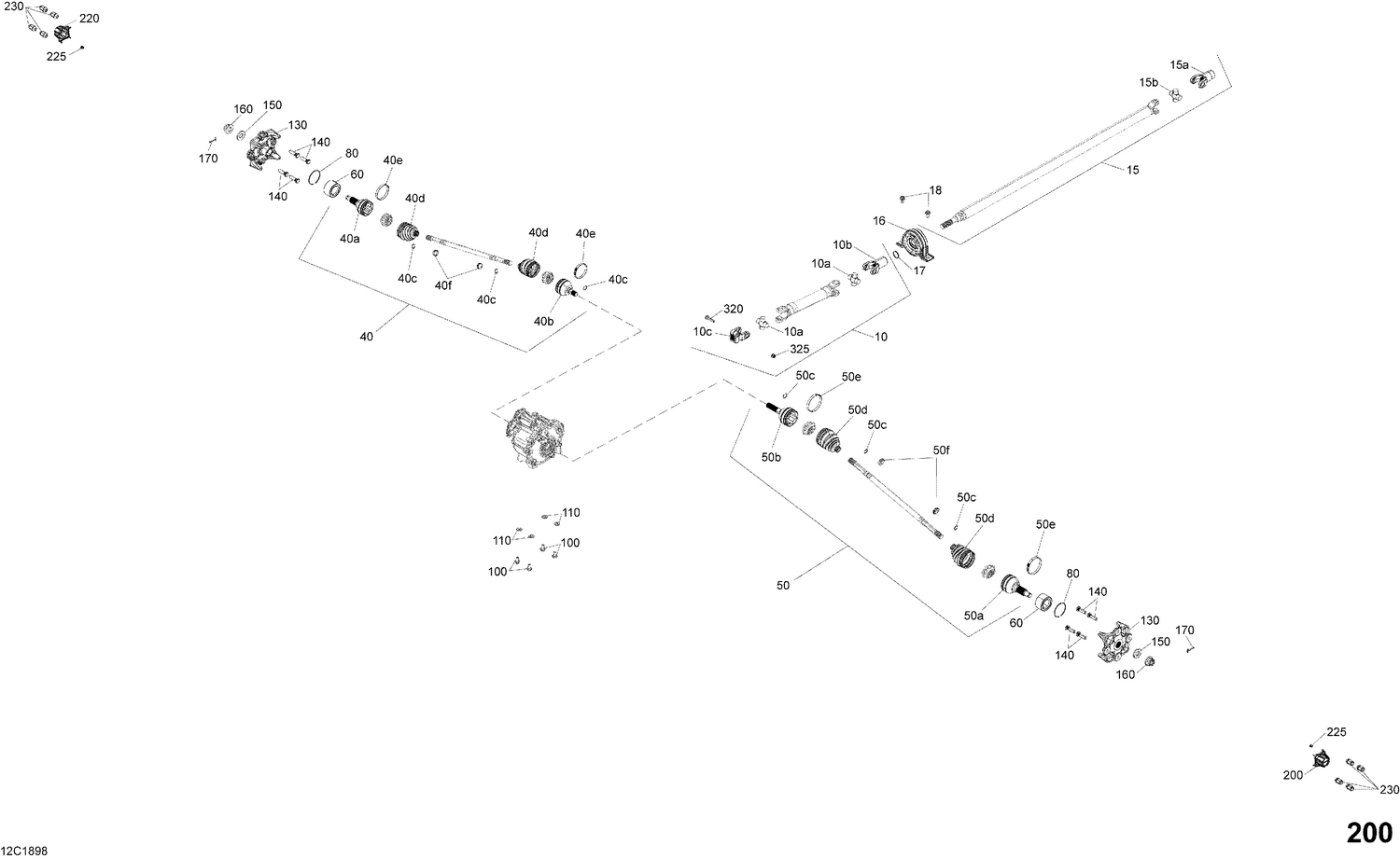 07- Front Drive - Main Parts