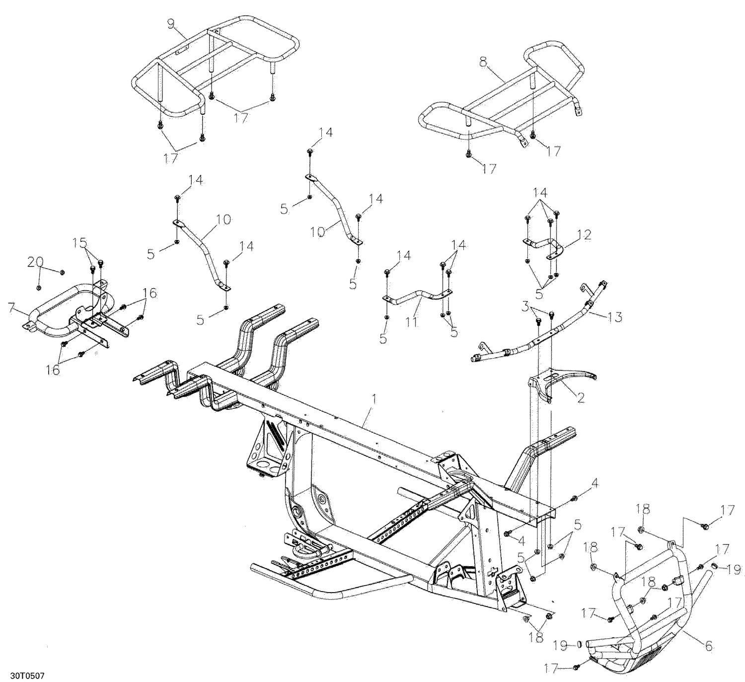 09- Frame And Luggage Racks
