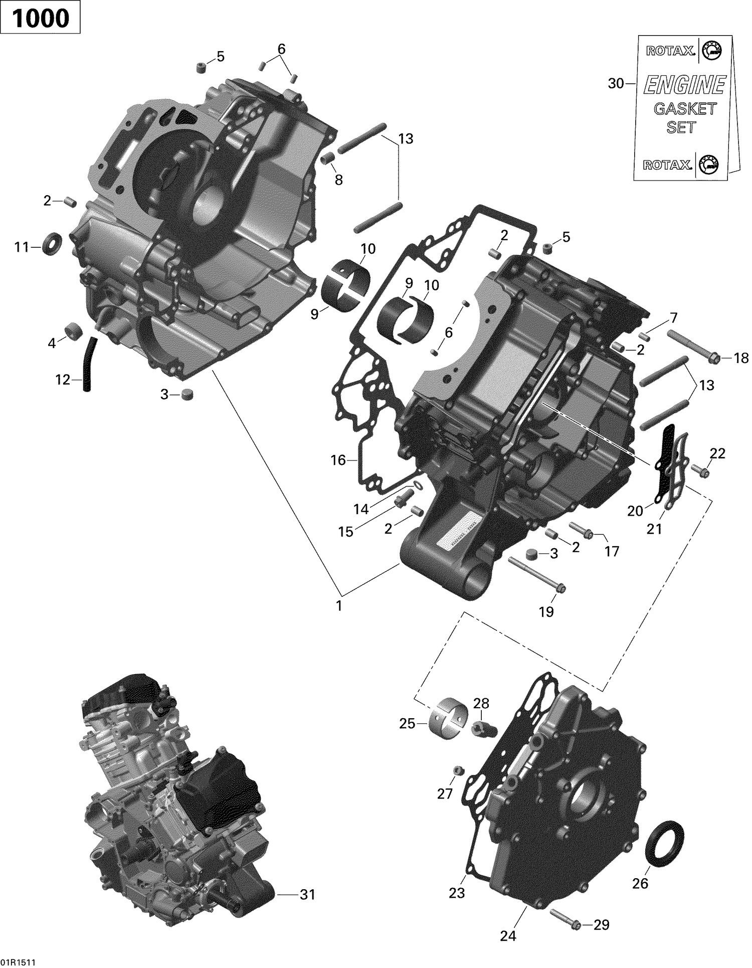 01- Crankcase _01R1511