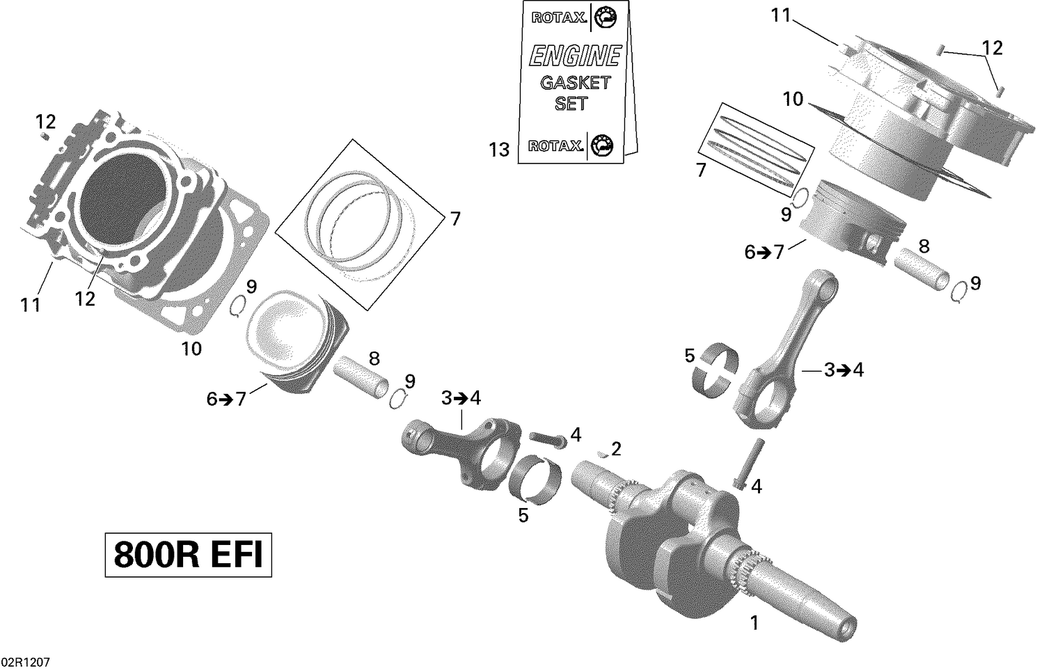 01- Crankshaft, Piston And Cylinder