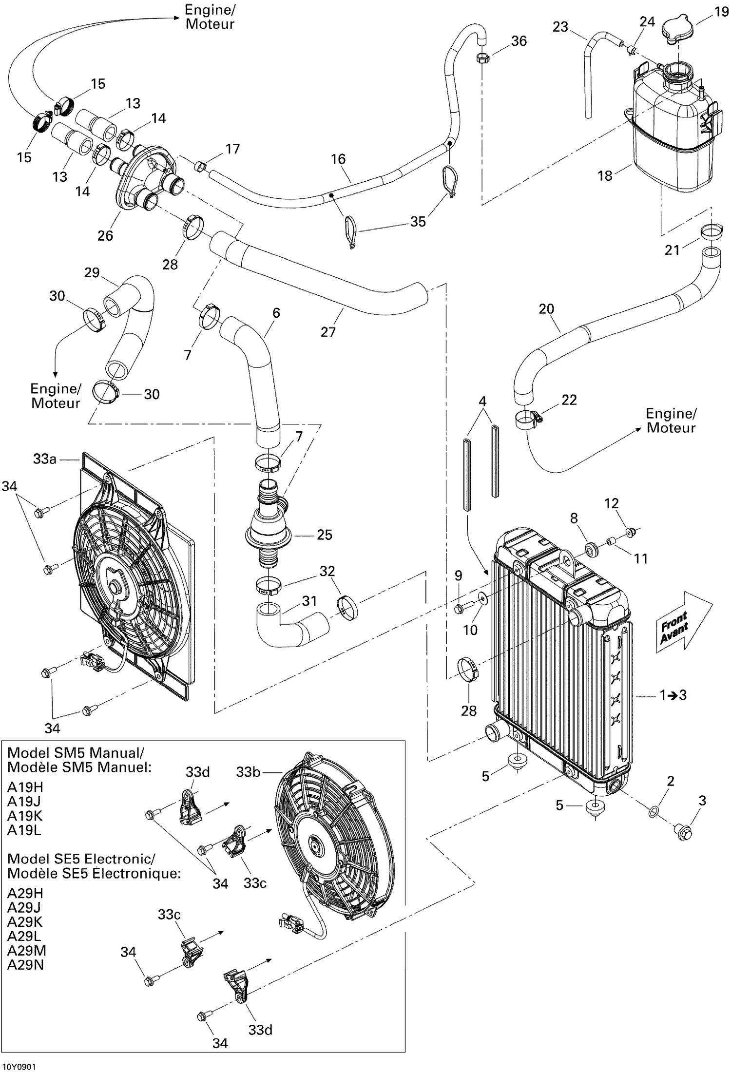 01- Cooling System SE5 Electronic