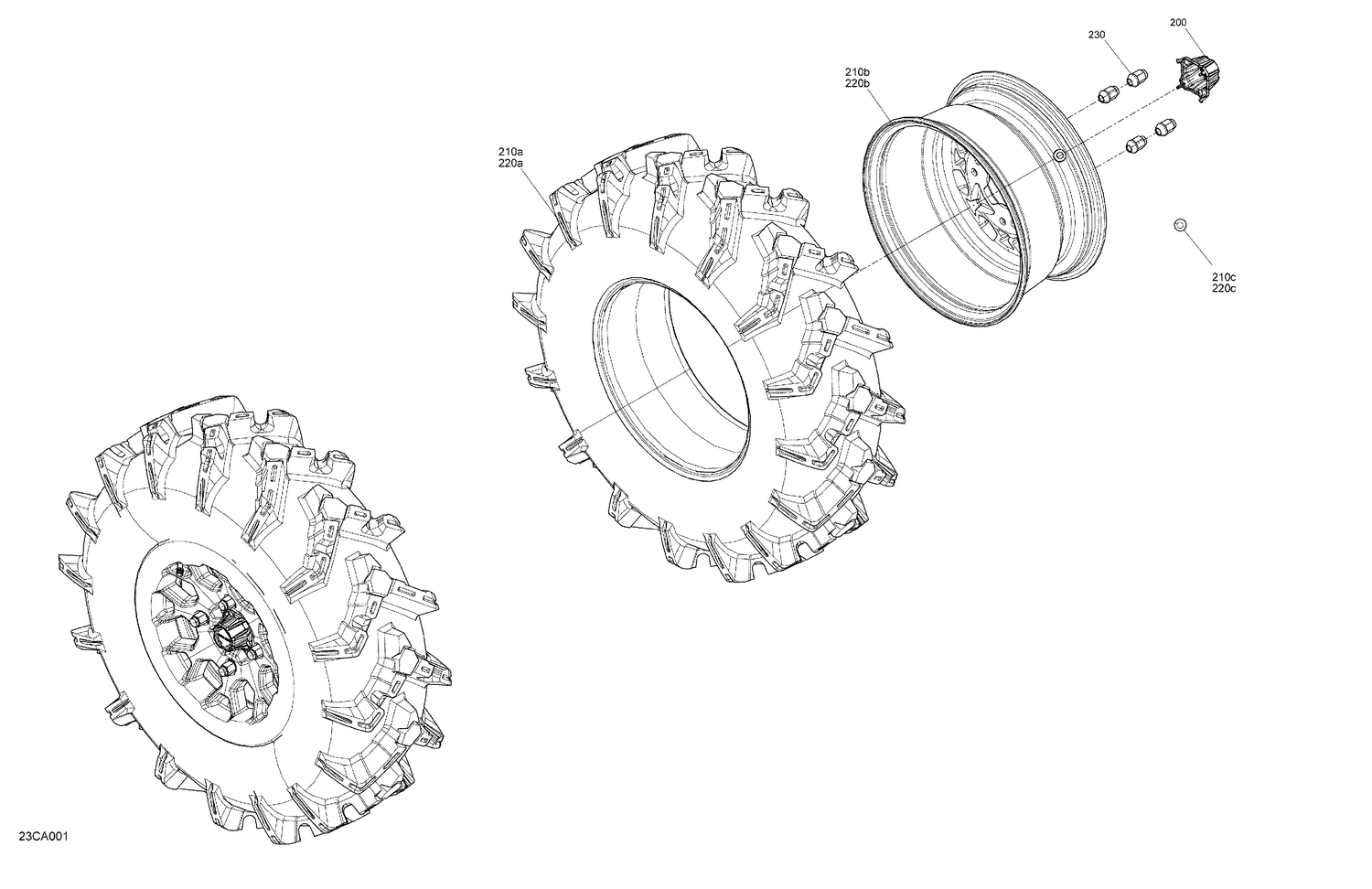 04- Drive - Front Wheels - XMR