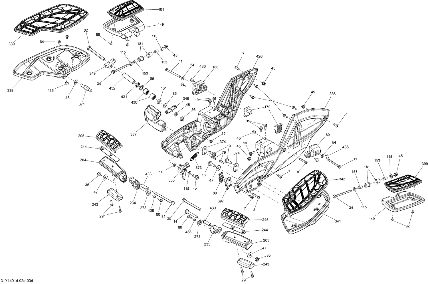 09- Body And Accessories Footrest_31Y1401d