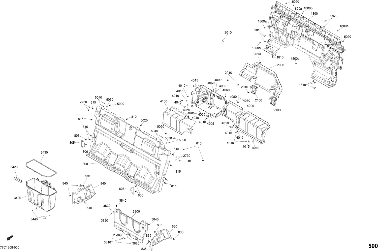 09- Cab Interior Divisions Defender MAX