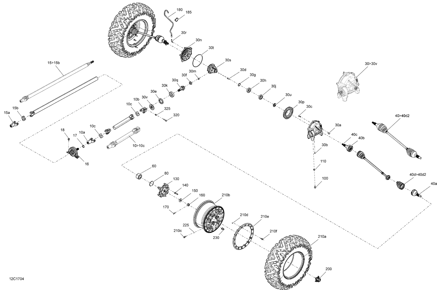 07- Drive System, Front