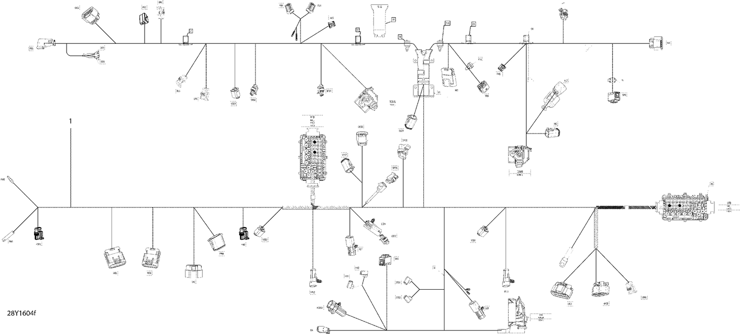 10- Electrical Harness - Frame SE6 - Package T-LTD