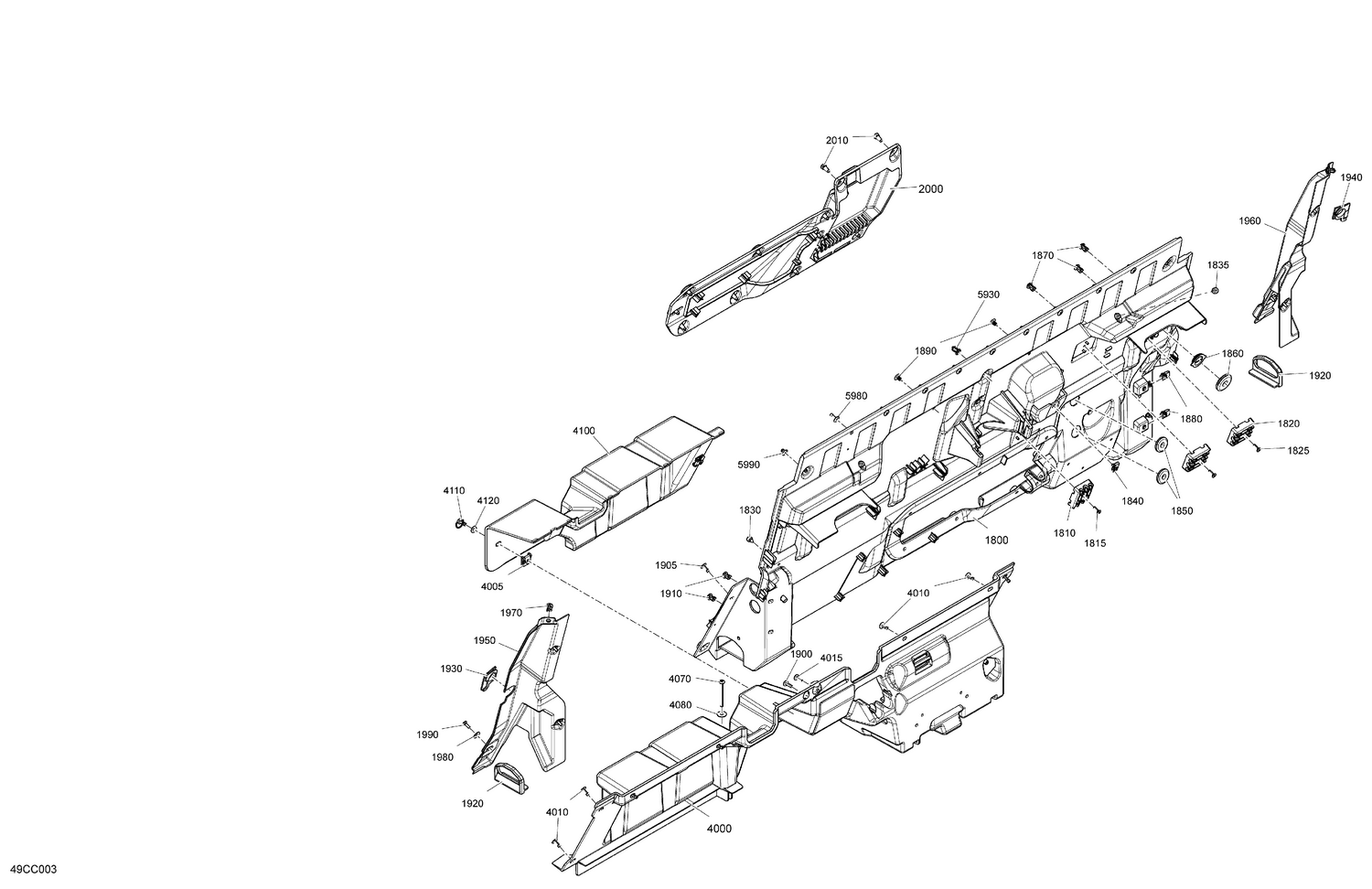 07- Cab Interior - Back Wall