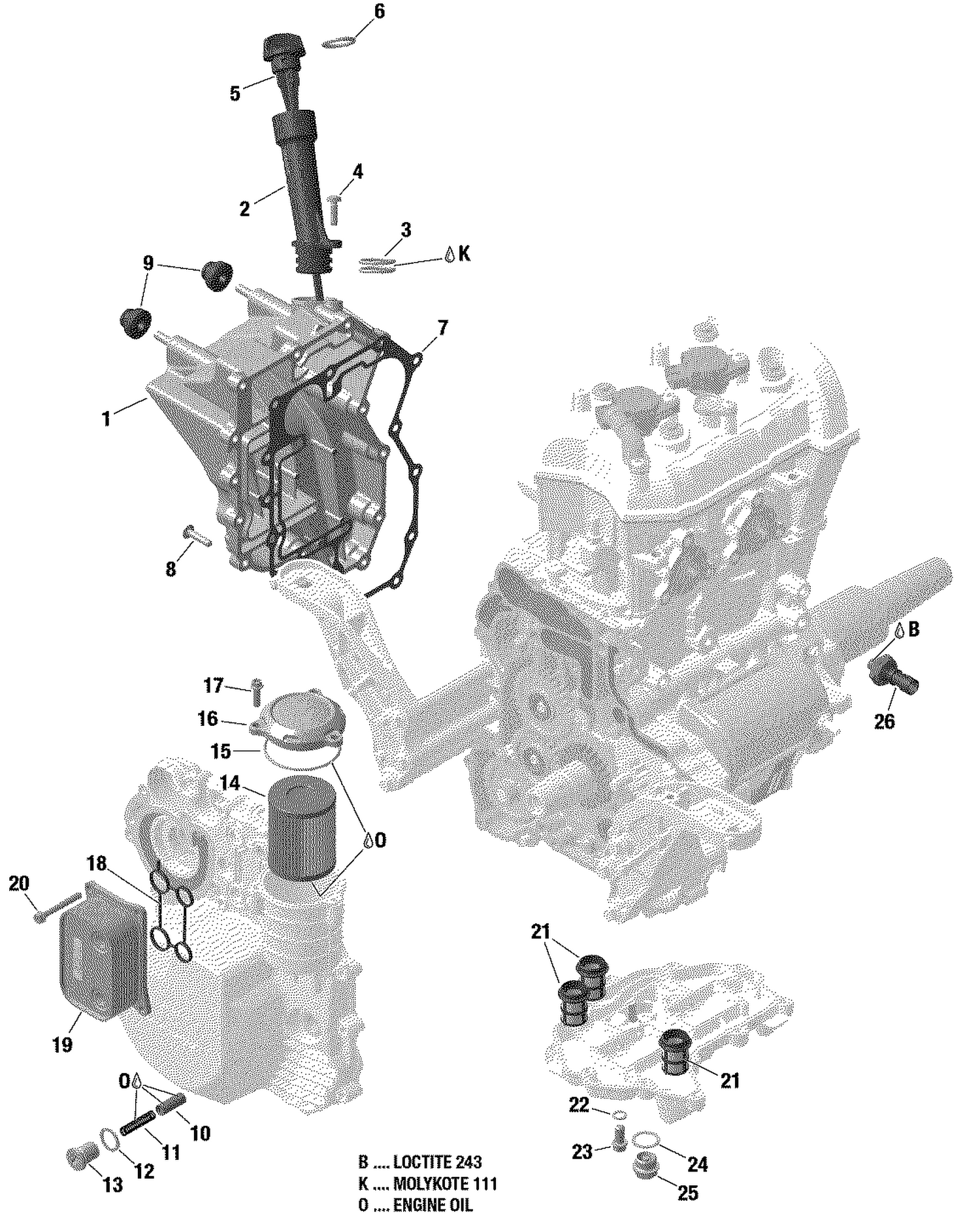 01- Engine - Lubrication - System - 600 ACE