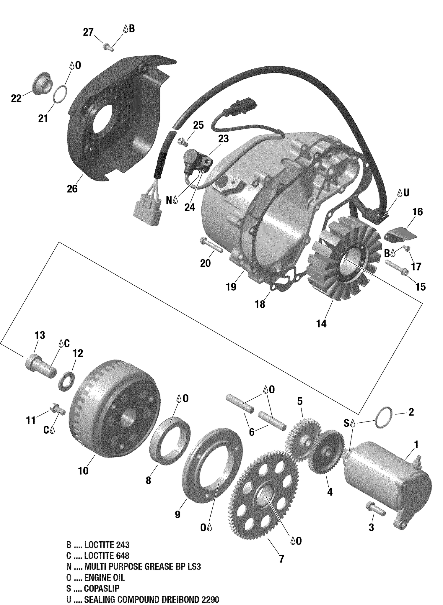03- Magneto And Electric Starter