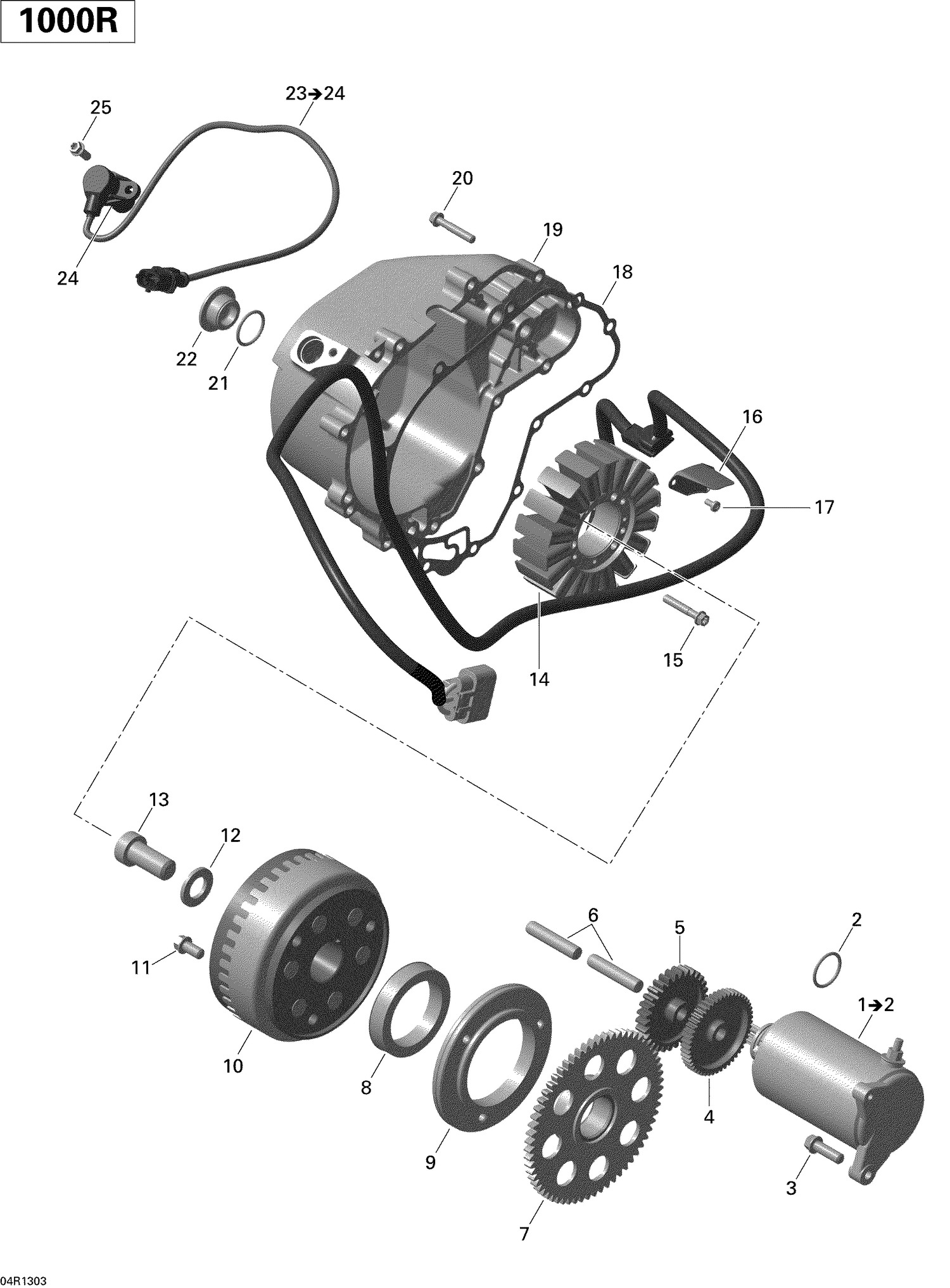 03- Magneto And Electric Starter