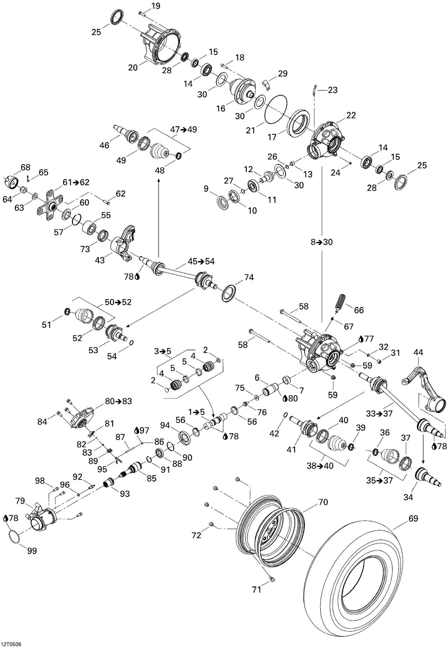 07- Drive System, Front