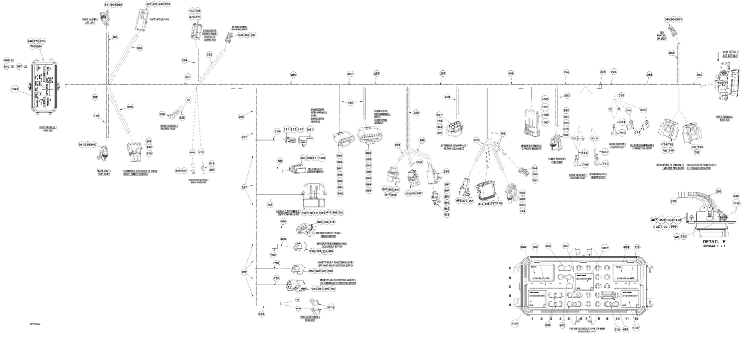 10- Main Harness 500 EFI