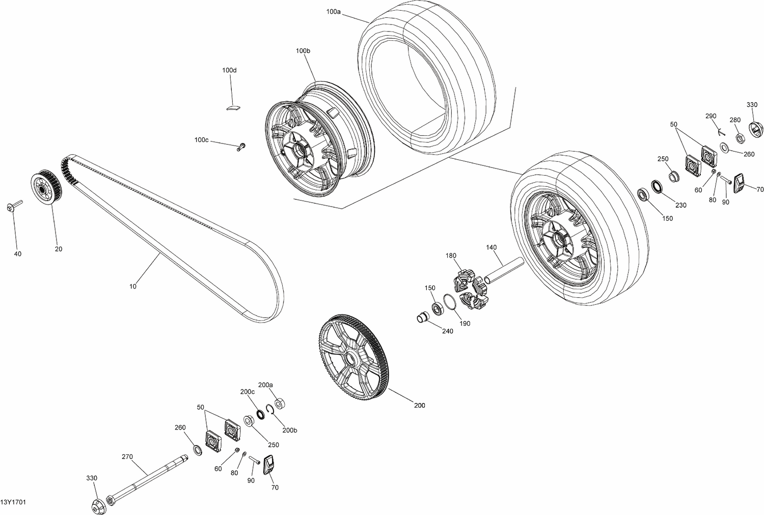 08- Drive System, Rear - All Models