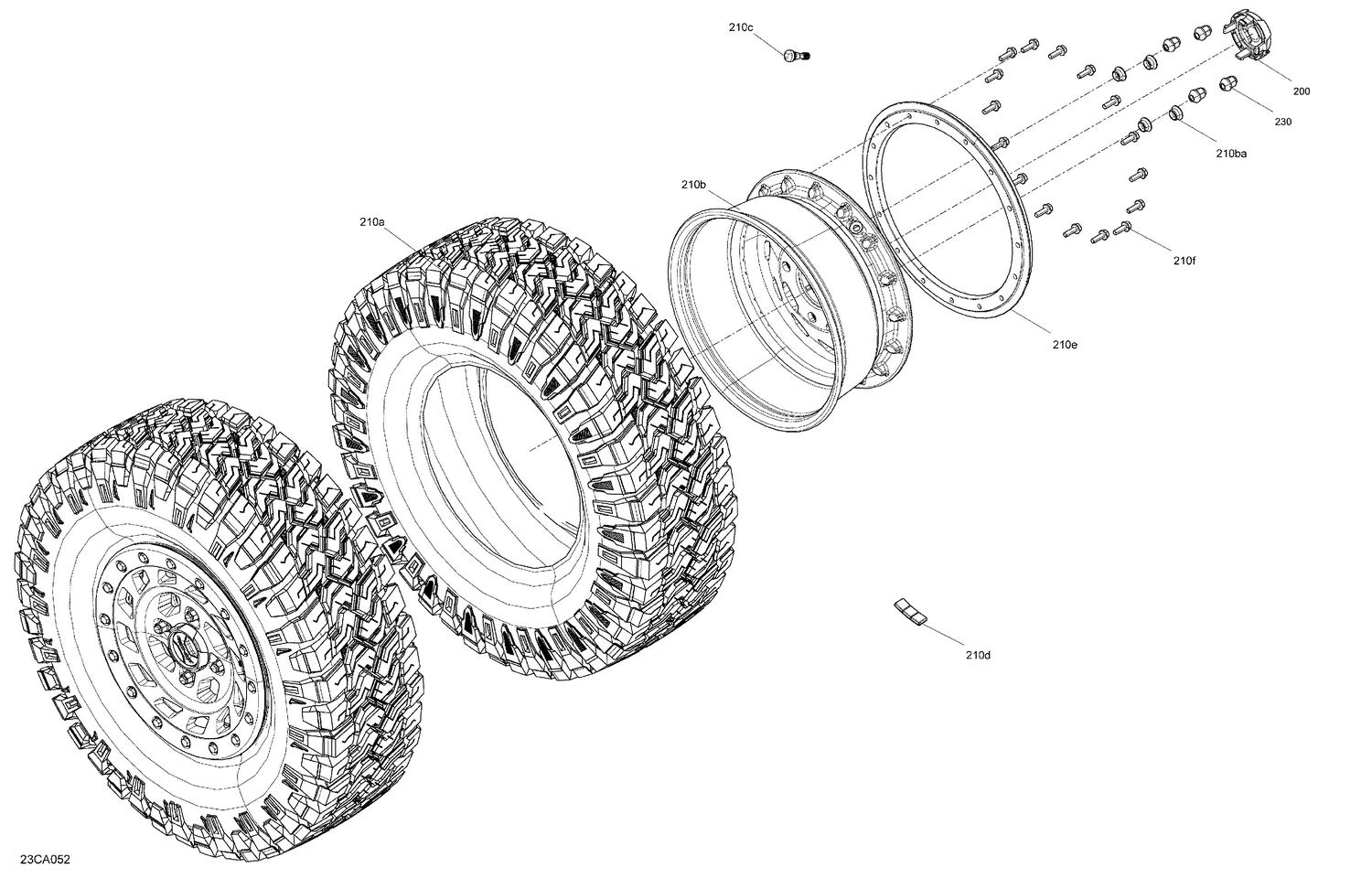 04- Drive - Front Wheels - XTP