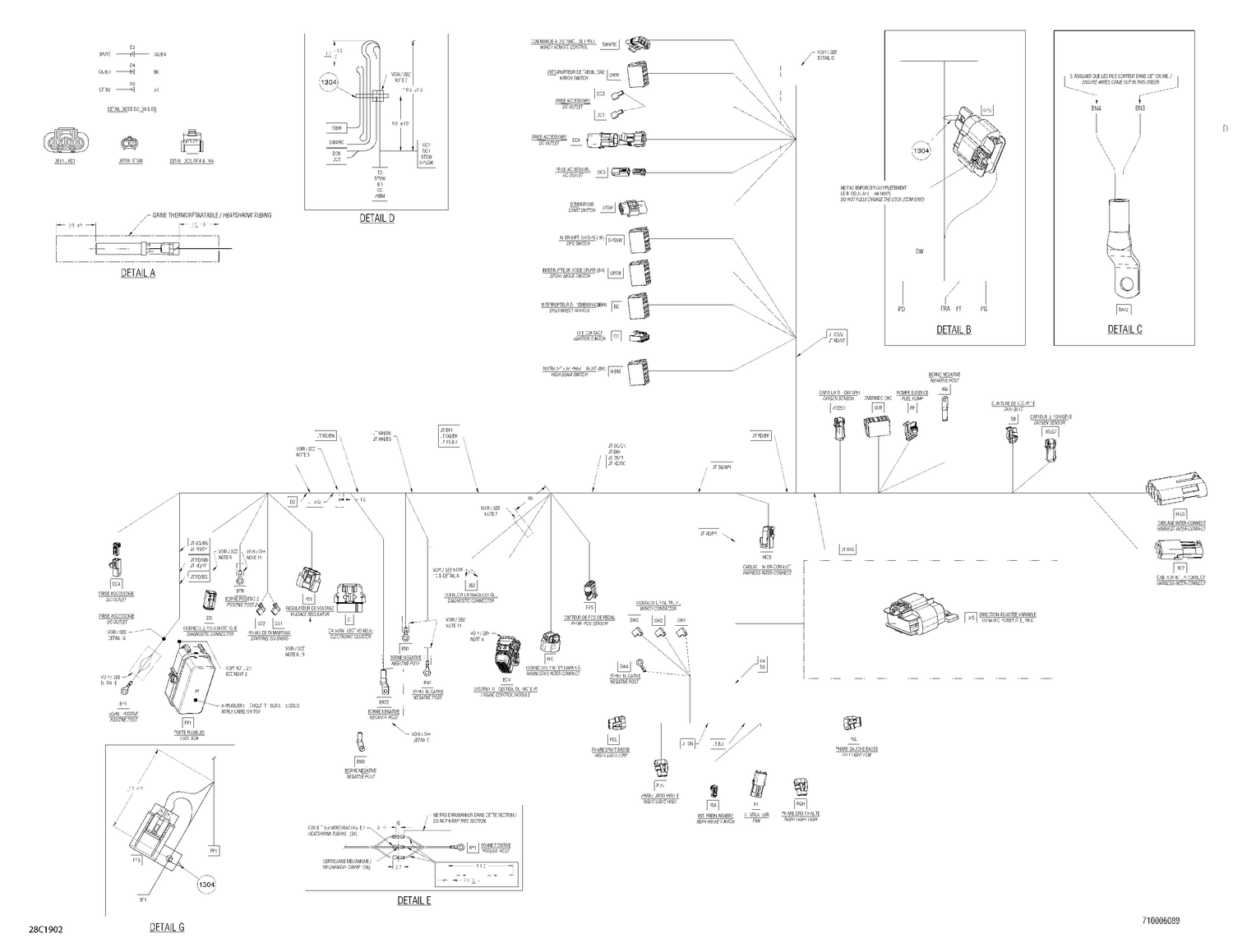 10- Main Harness 710006089 Commander