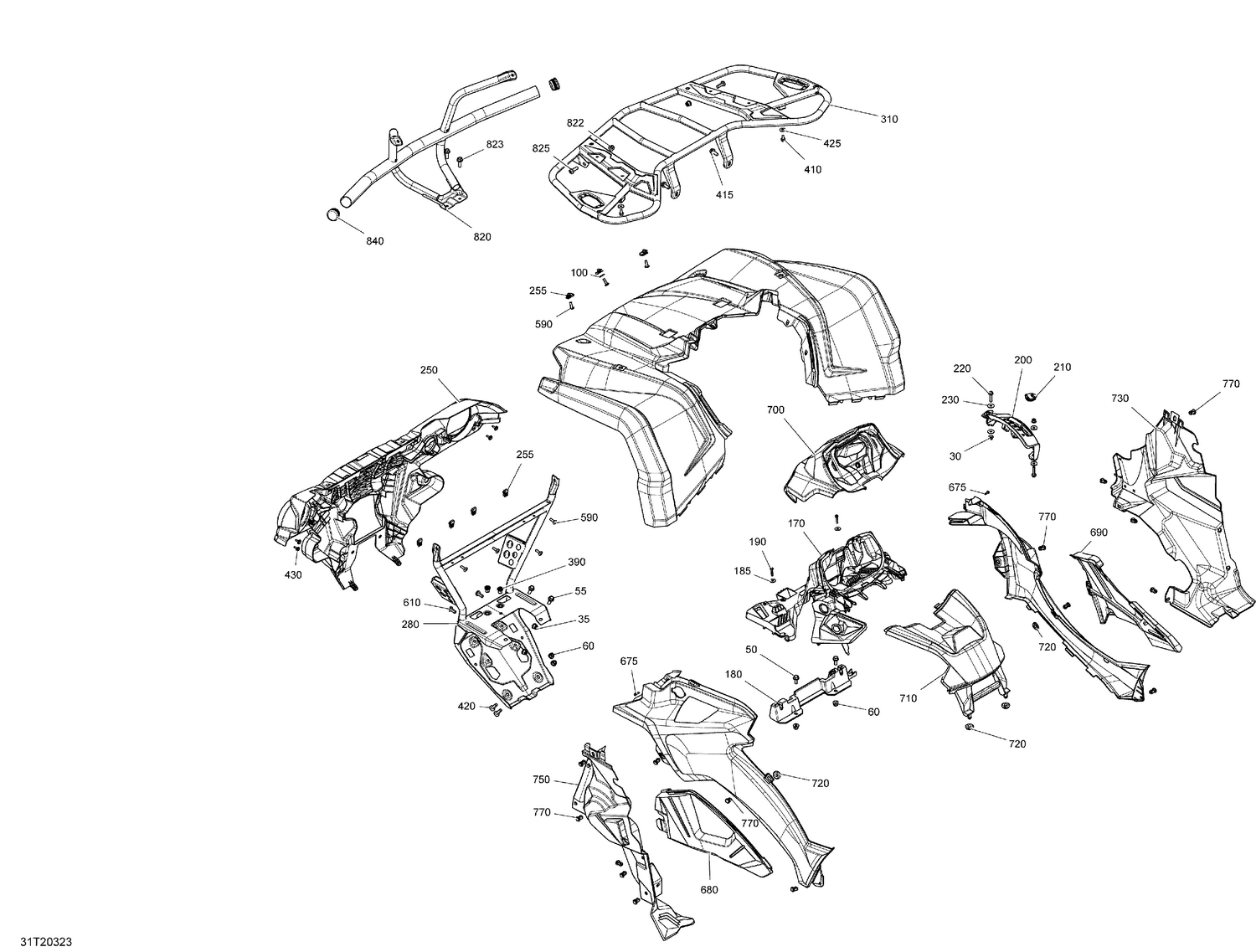 09- Body - Front Section - XT