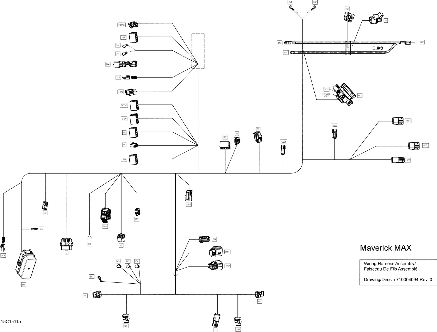 10- Electrical Harness Max Main_15C1511a