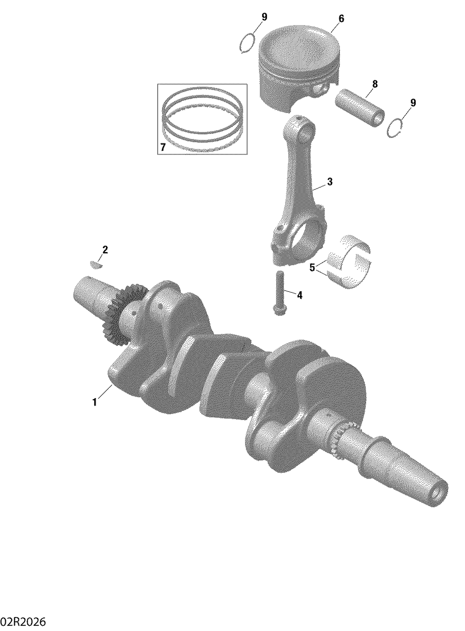 01- Crankshaft And Pistons