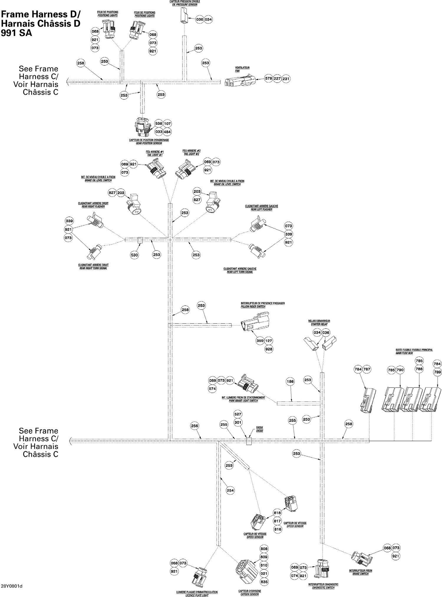 10- Frame Harness D 991 SA