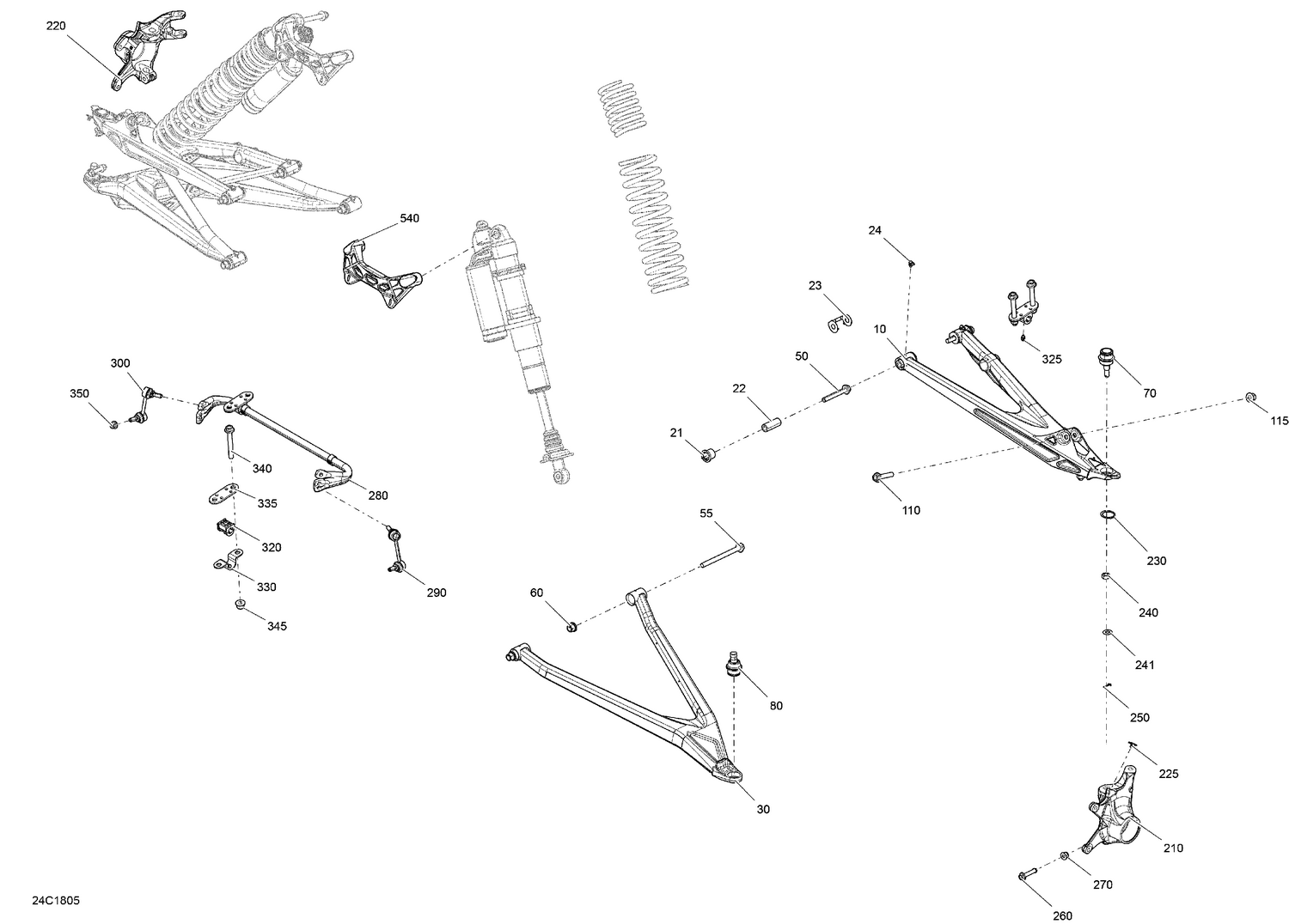 07- Front Suspension Maverick X3