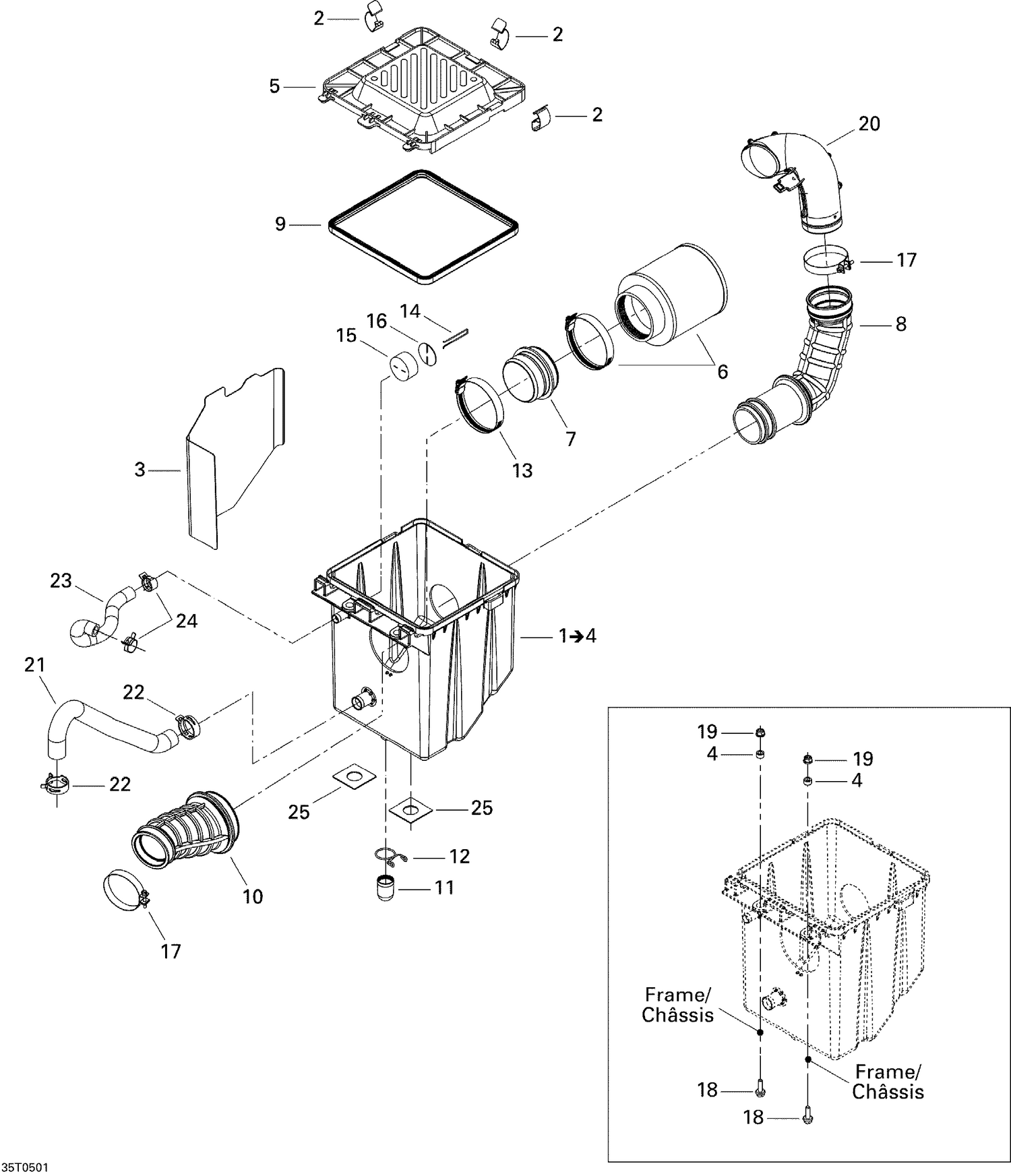 02- Air Intake Silencer