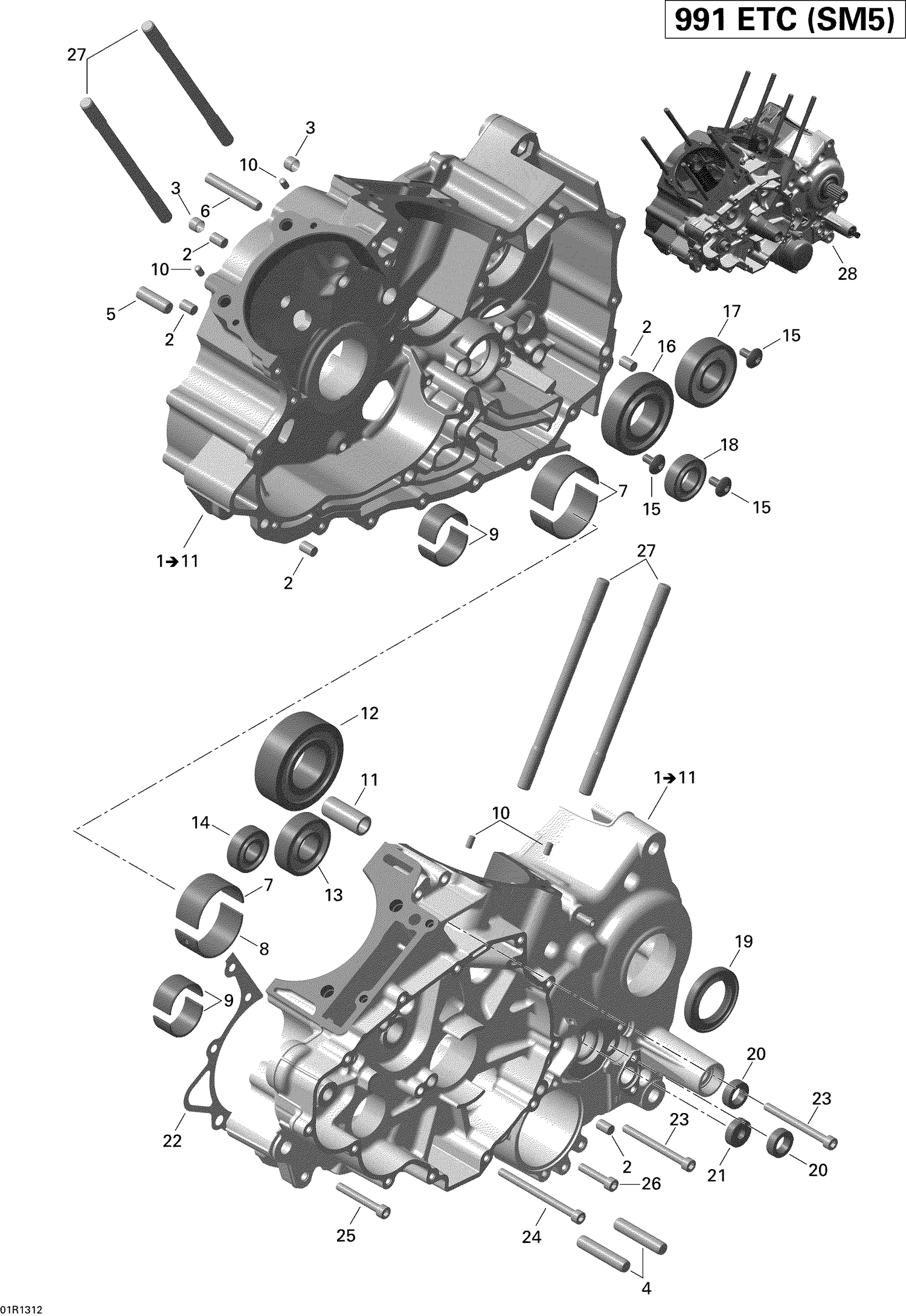 01- Crankcase