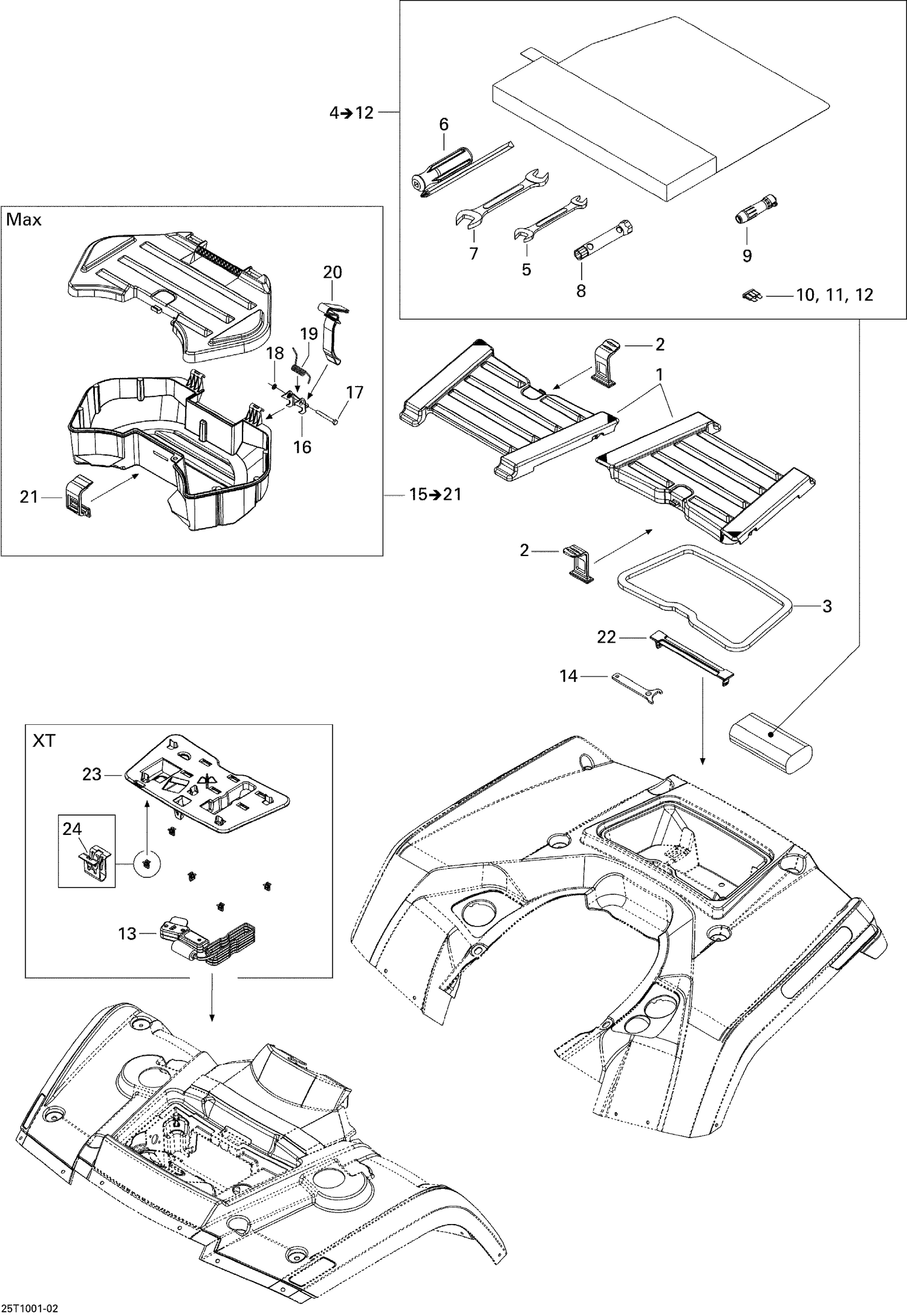 09- Front and Rear Trays
