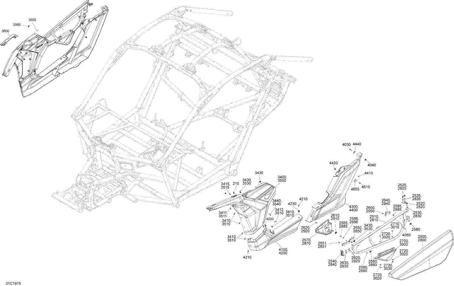 09- Body - Side Section - White