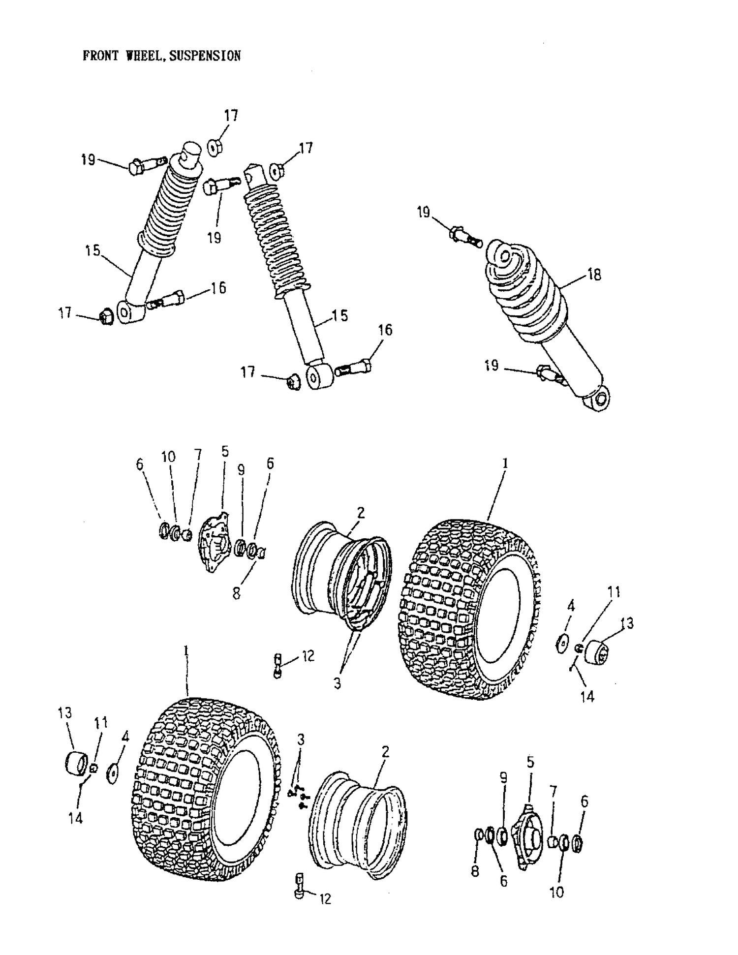 07- Front Wheel, Suspension