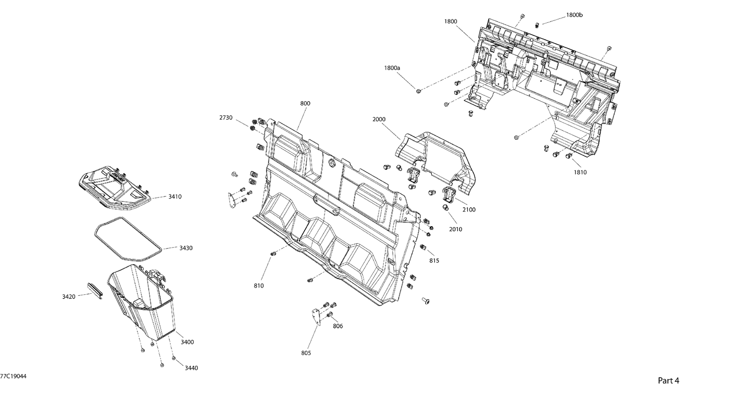 09- Cab Interior - XT CAB - Back Section