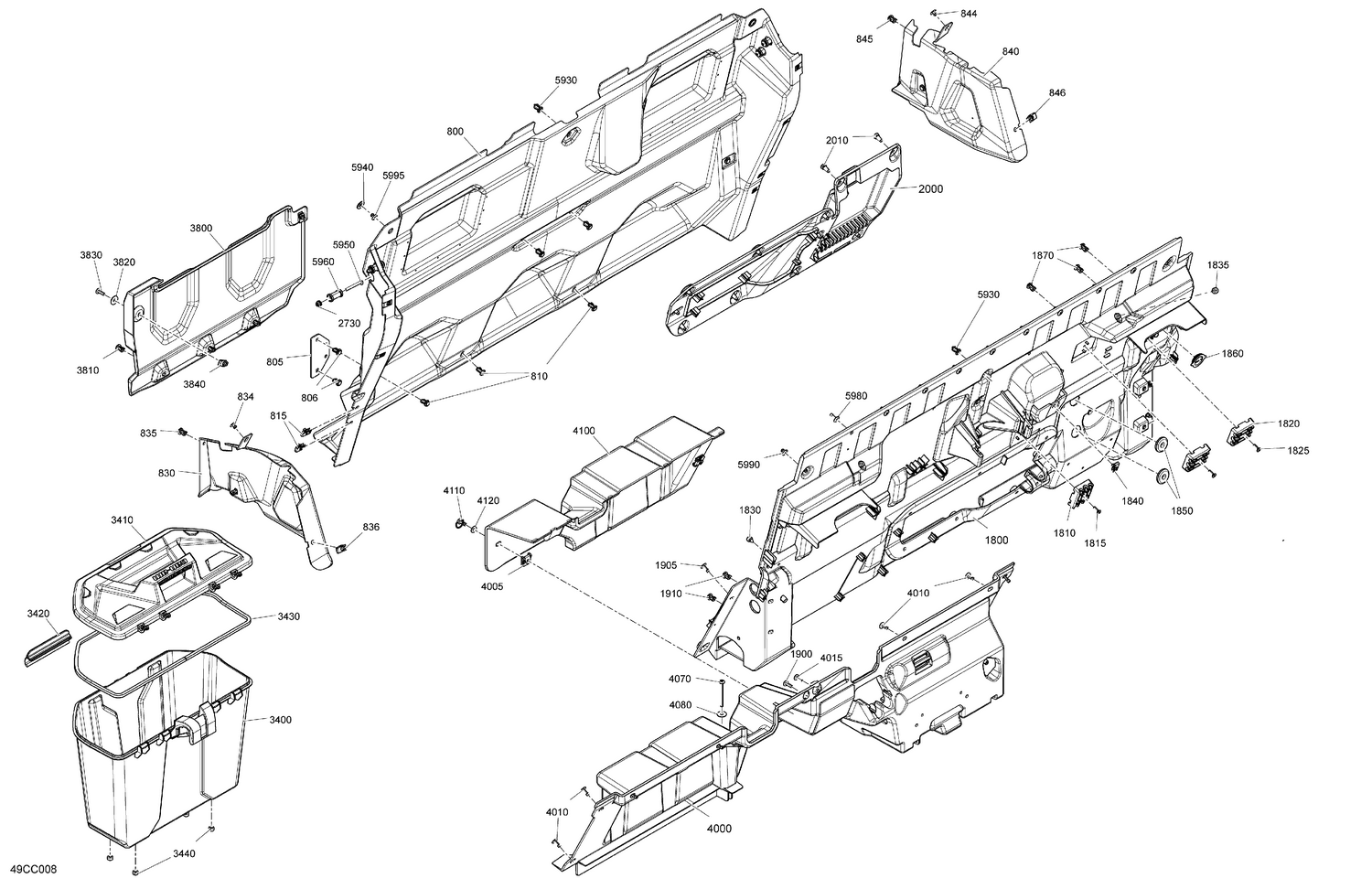 07- Cab Interior - Back Wall