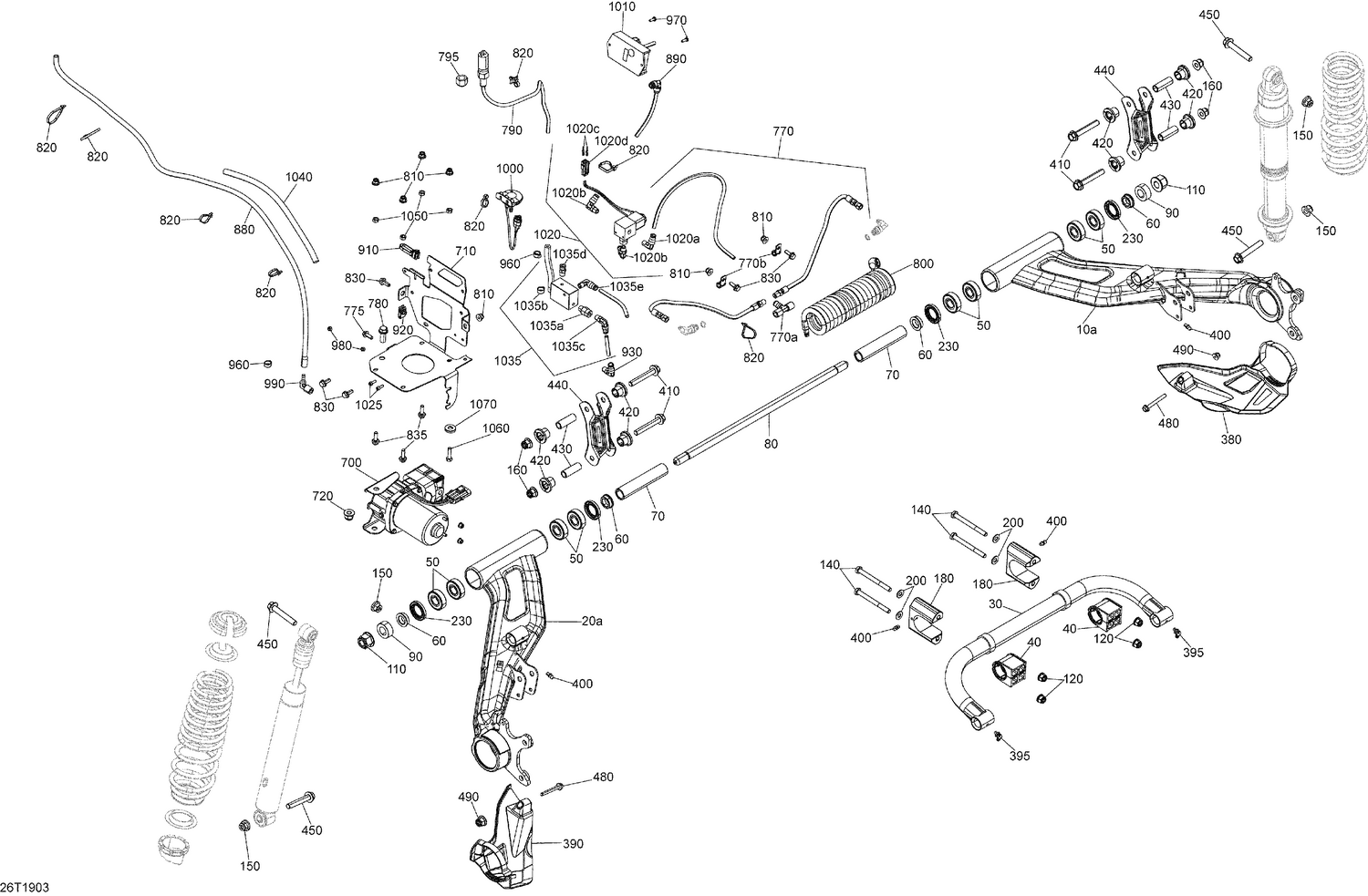 08- Rear Suspension - Package LTD