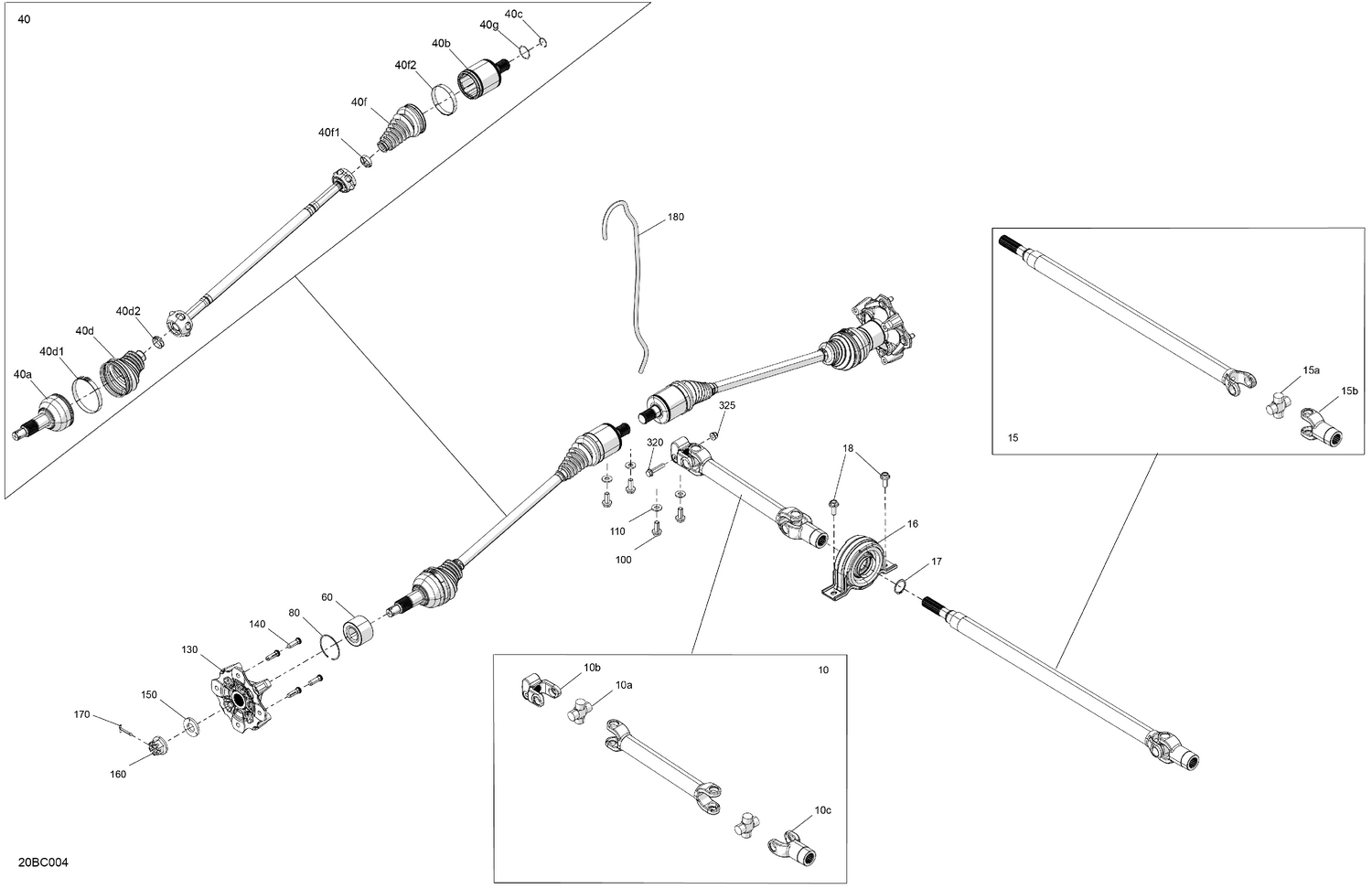 04- Drive - Front - Common Parts