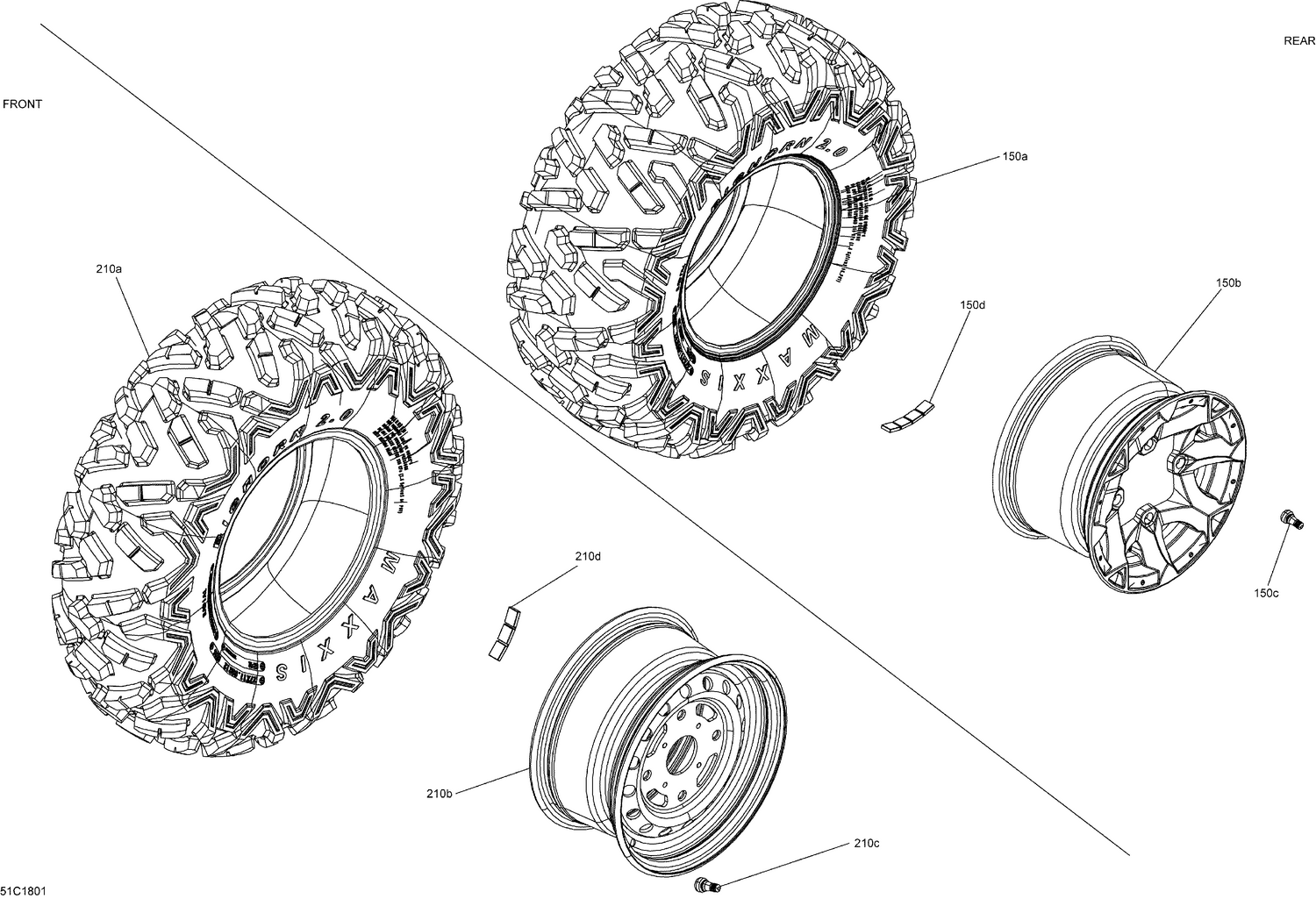 07- Wheels And Tires Commander - Package STD