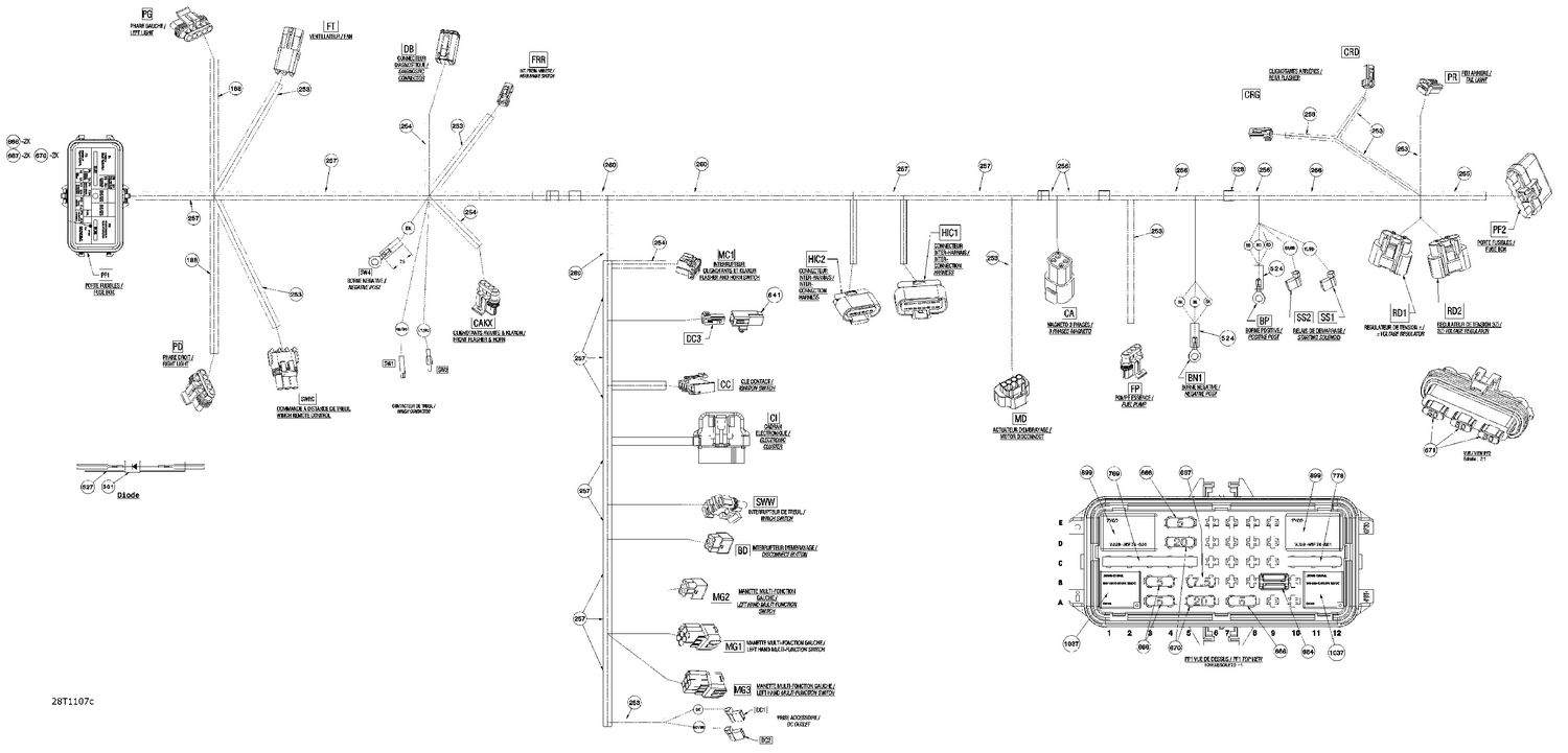 10- Main Harness STD, Europe
