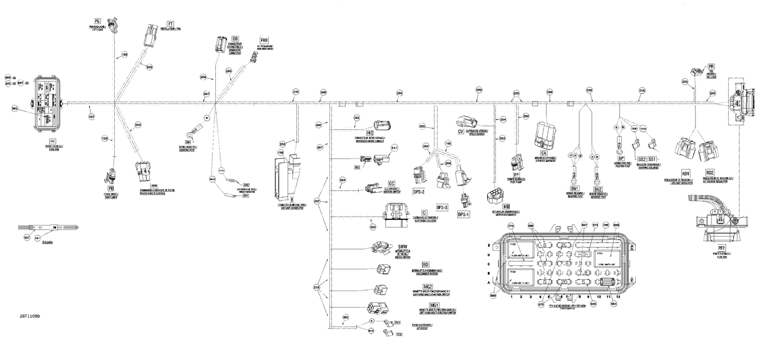 10- Main Harness XT, XTP