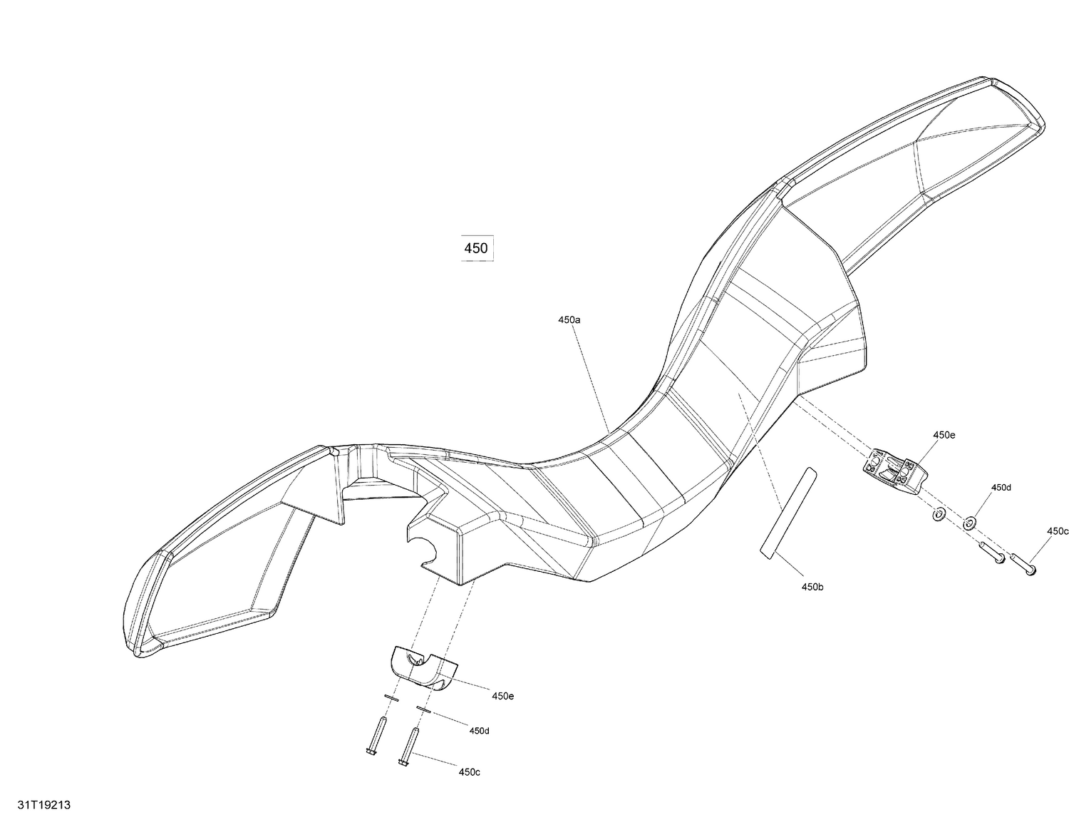07- Steering Hand Guard - XT - LTD