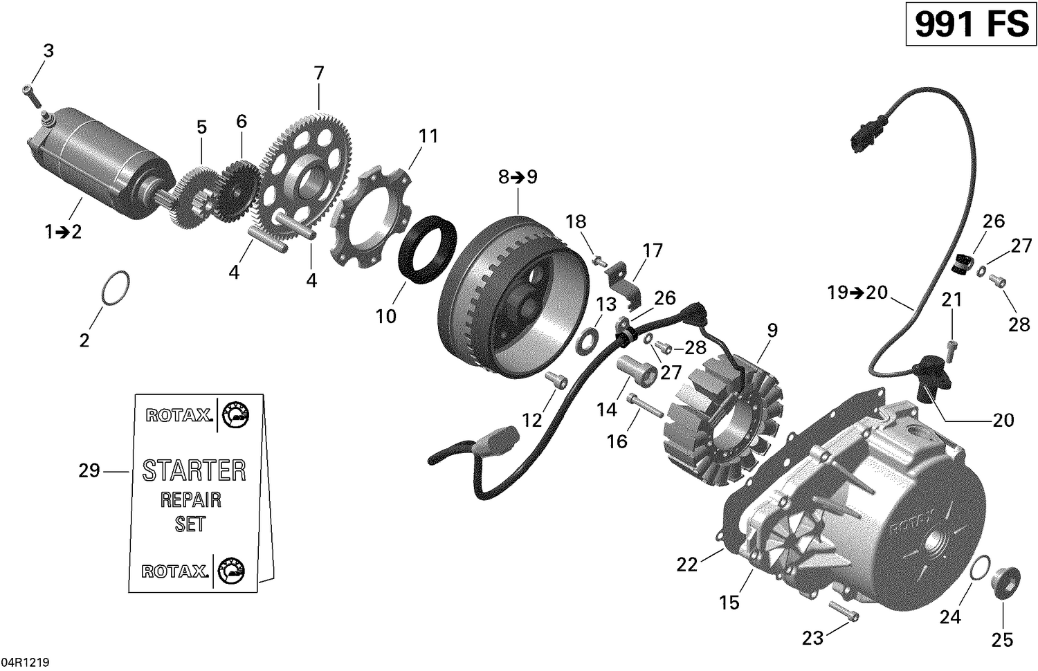 03- Magneto And Electric Starter