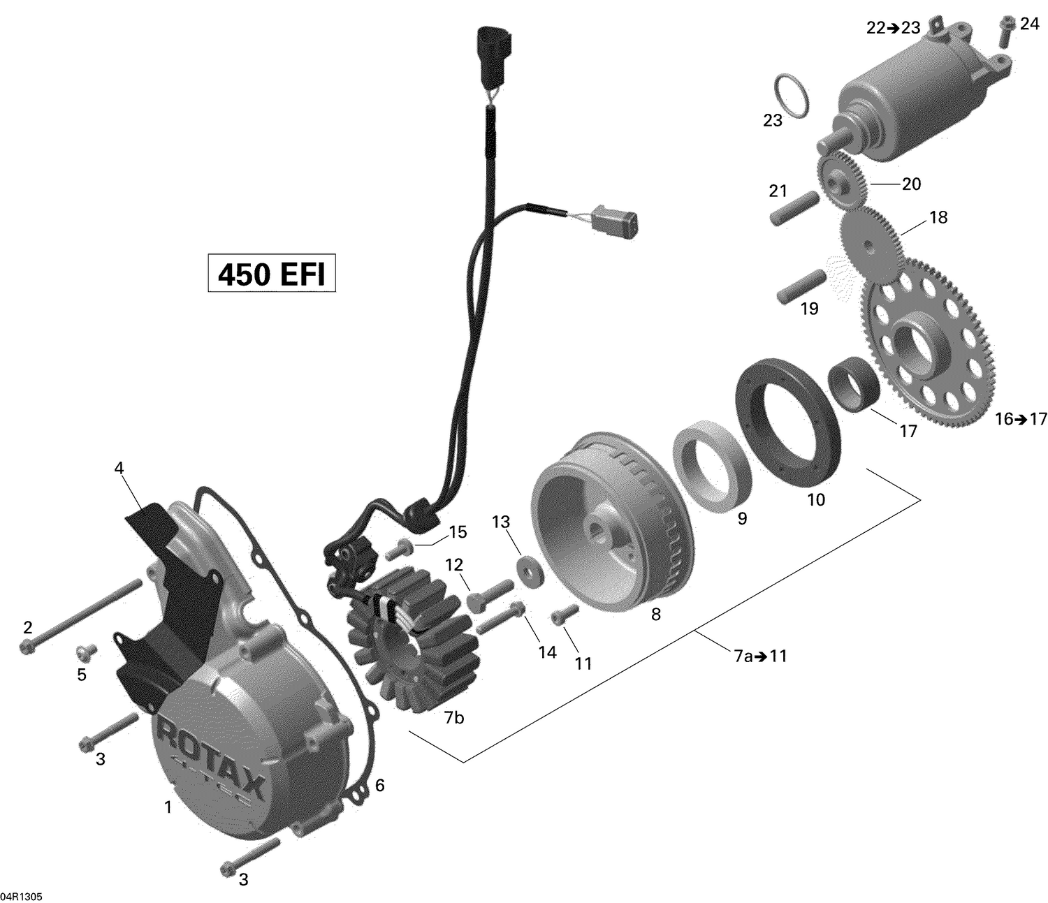 03- Magneto And Electric Starter