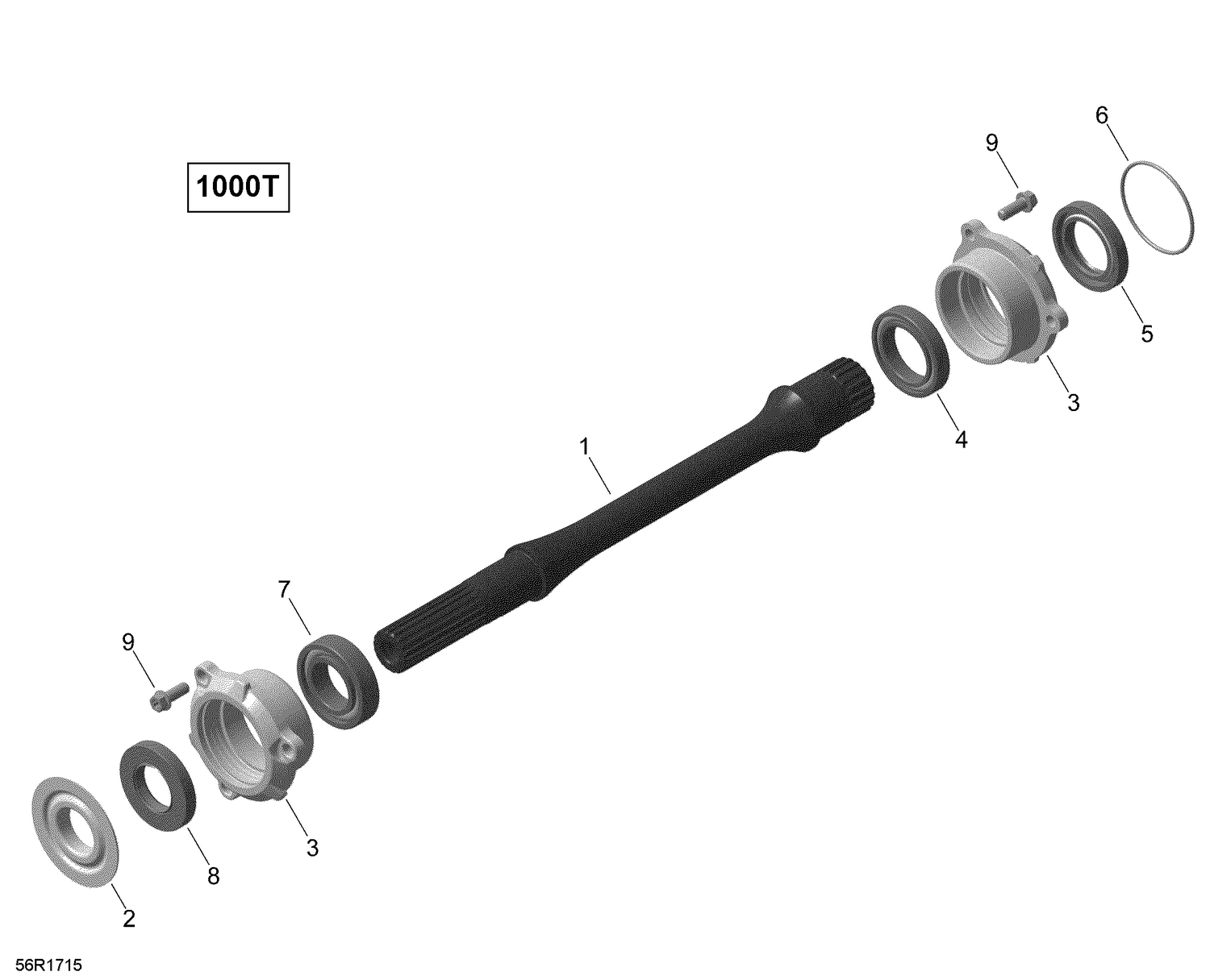 08- Drive Shaft - Turbo
