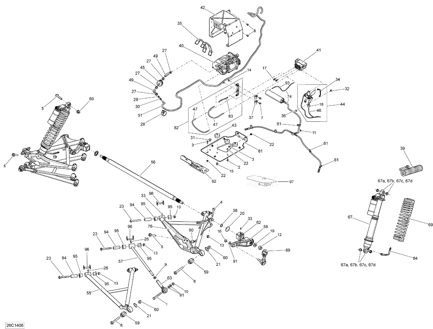 08- Rear Suspension _26C1406